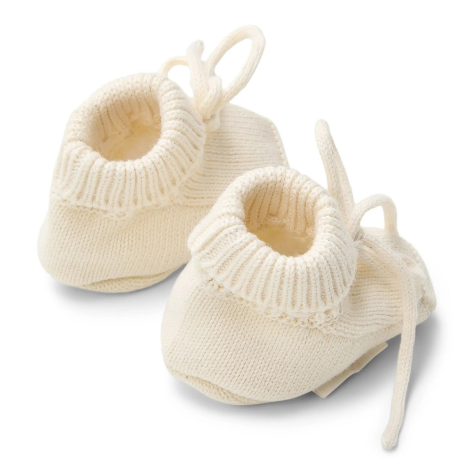 Little Dutch Little Dutch - Slofjes Newborn Naturals - Wit