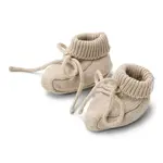 Little Dutch Little Dutch - Slofjes Newborn Naturals - Beige