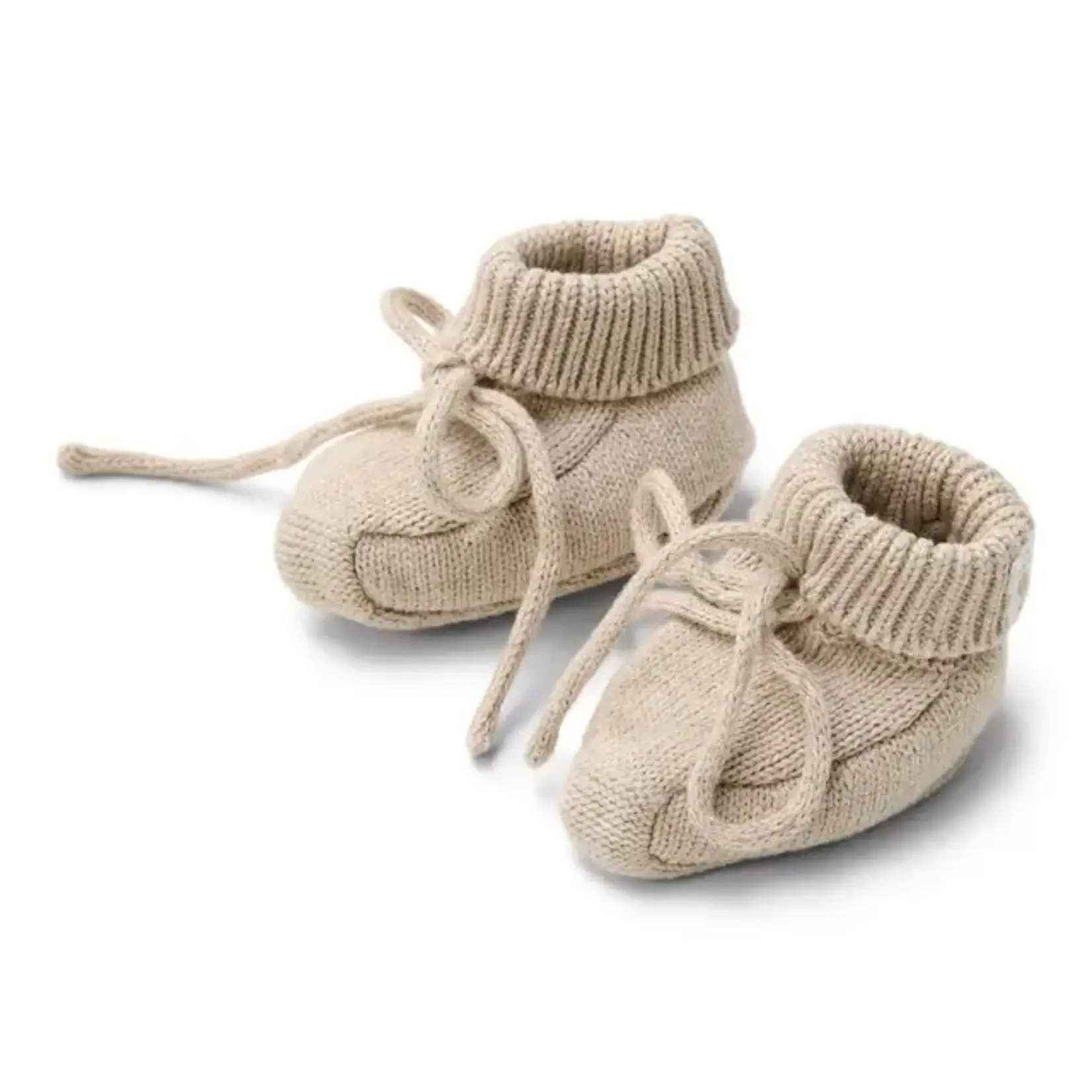 Little Dutch Little Dutch - Slofjes Newborn Naturals - Beige