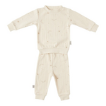 Witlof for Kids Witlof for Kids - Pyjama Set 2-delig Galaxy Dreams - Soft Sand | Ecru