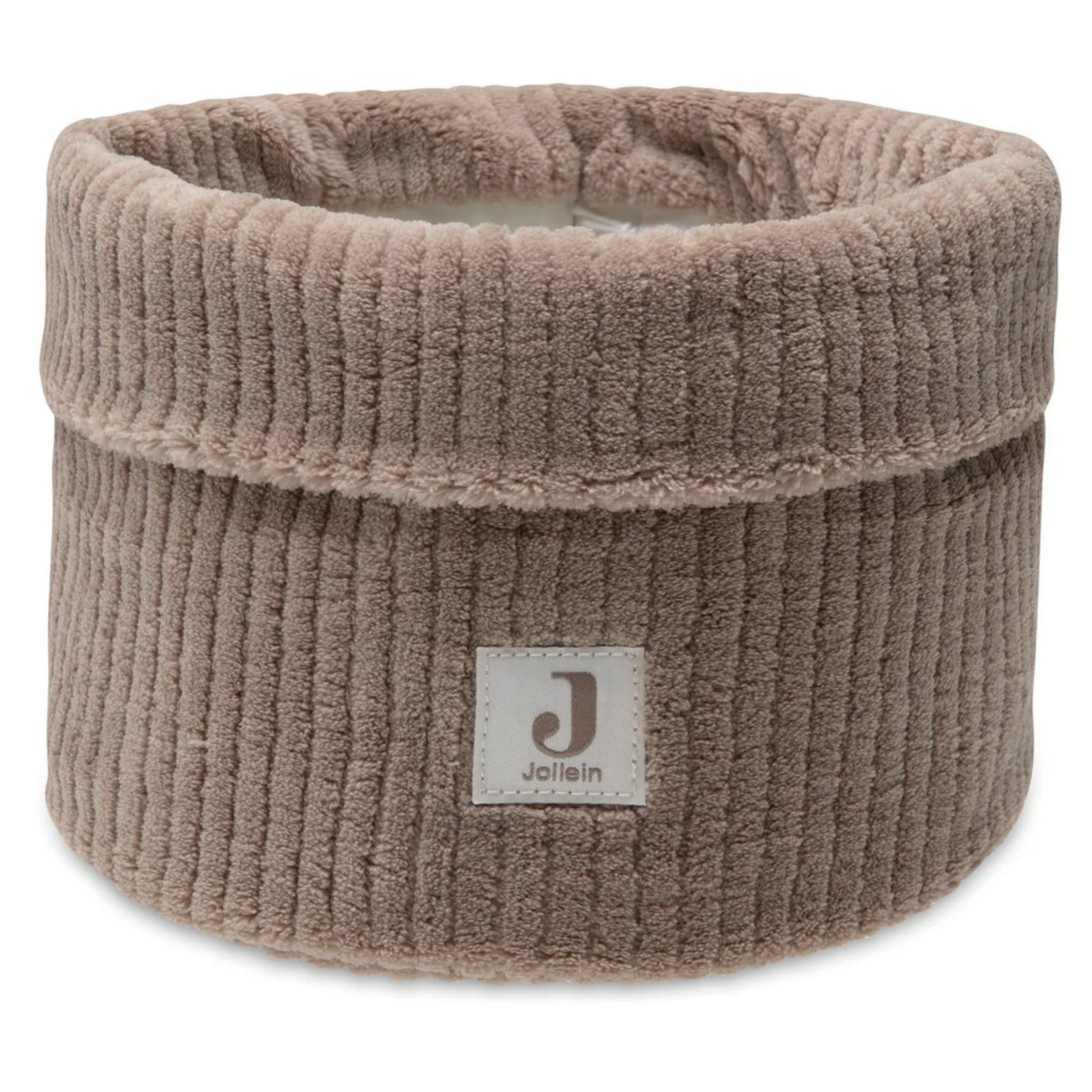 Jollein Jollein - Commodemandje Cloudy Rib - Milky Coffee