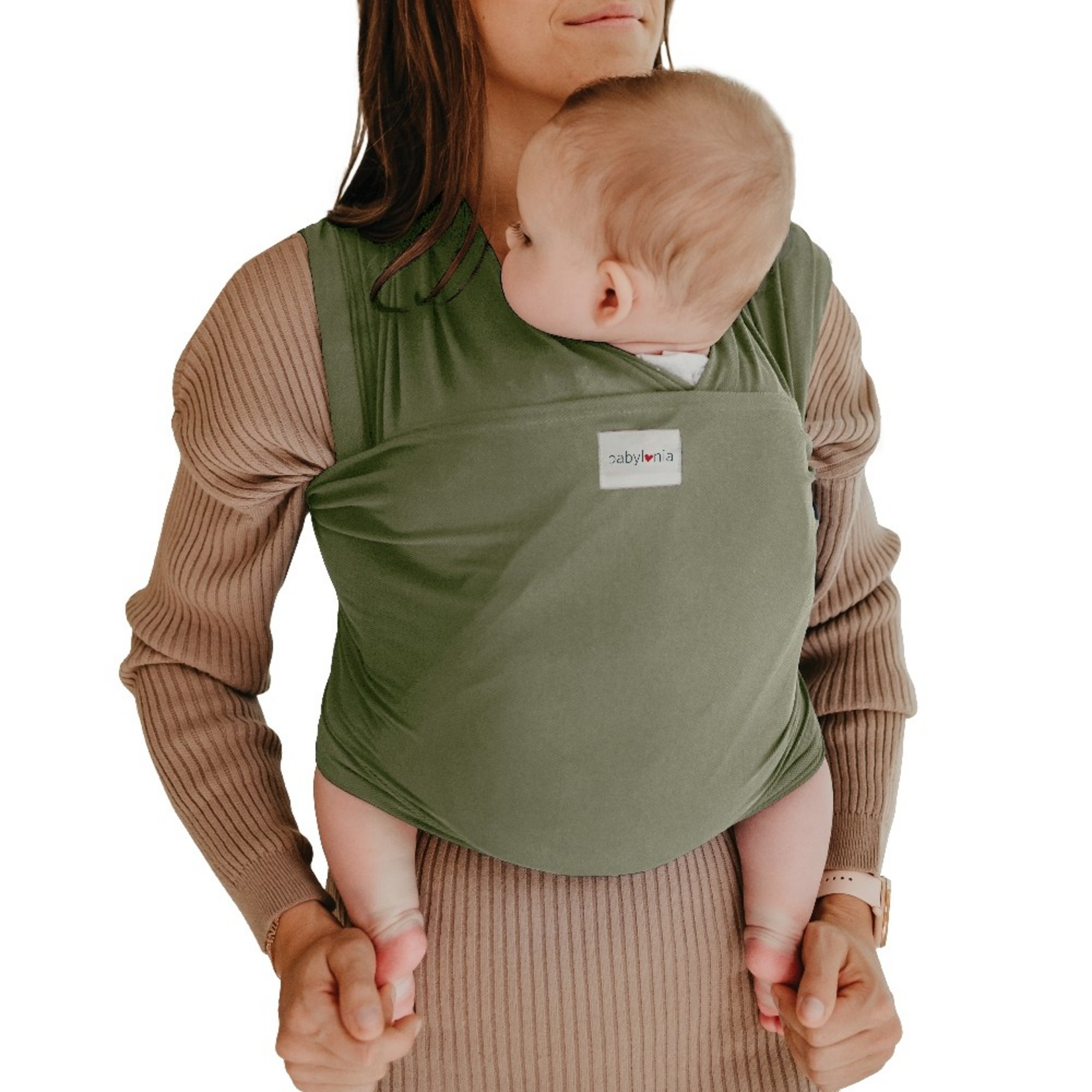 Babylonia baby carriers Babylonia baby carriers - Tricot-Slen Cool - Khaki Green