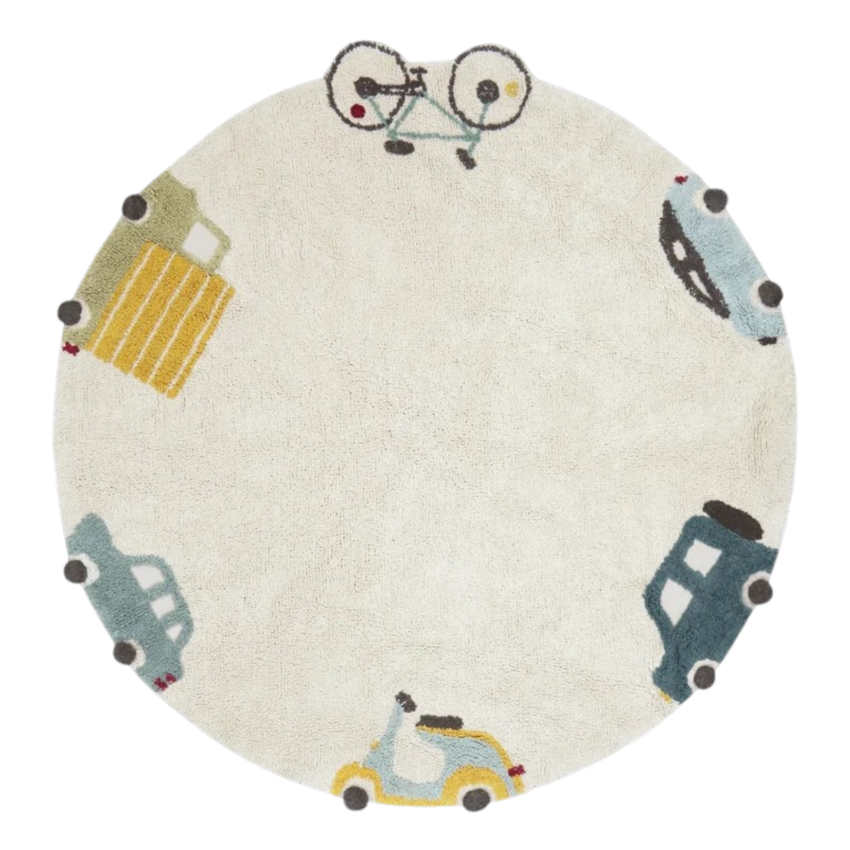 Lorena Canals Lorena Canals - Washable Rug Wheels Ø 140 cm