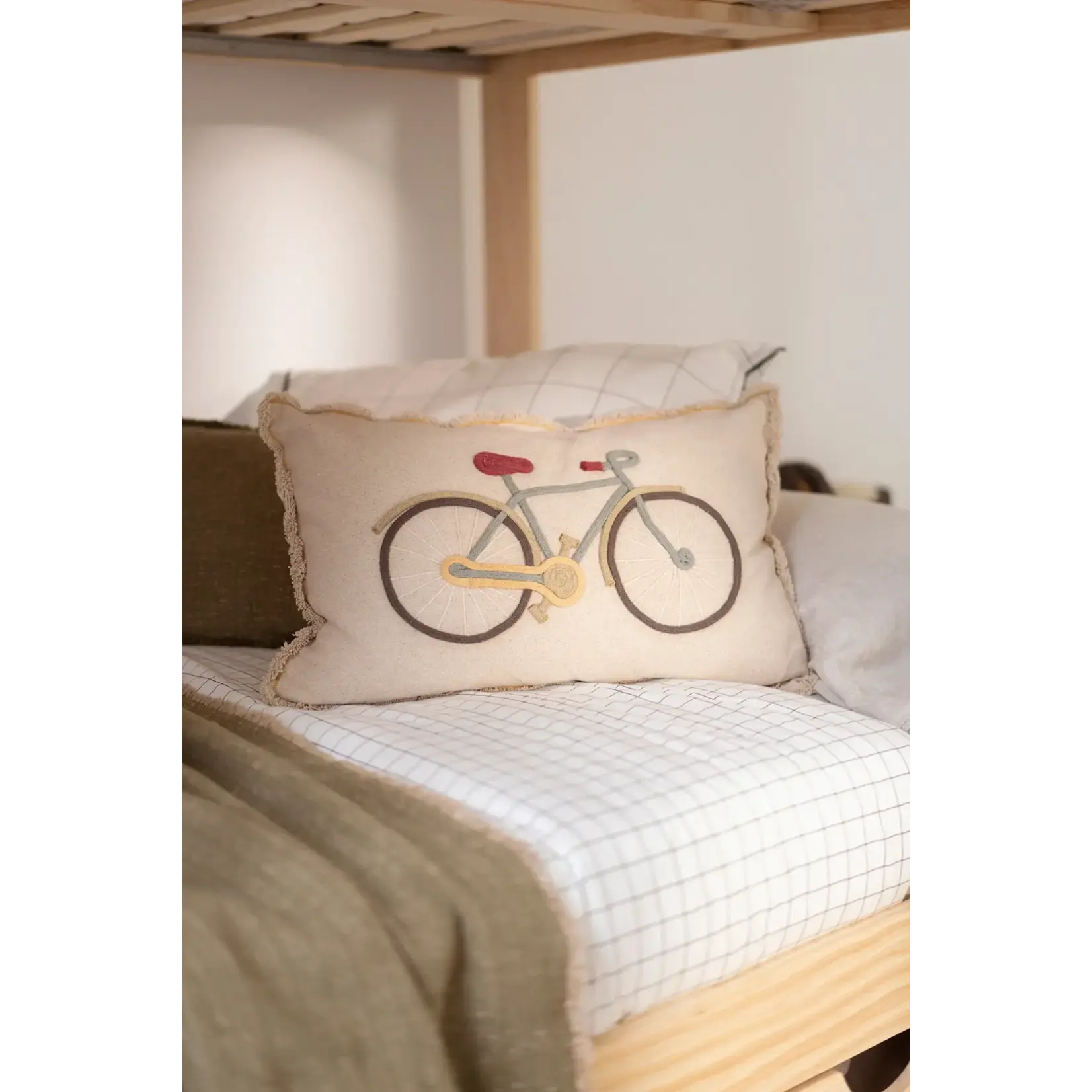 Lorena Canals Lorena Canals - Floor Cushion Bike 35 x 55 cm