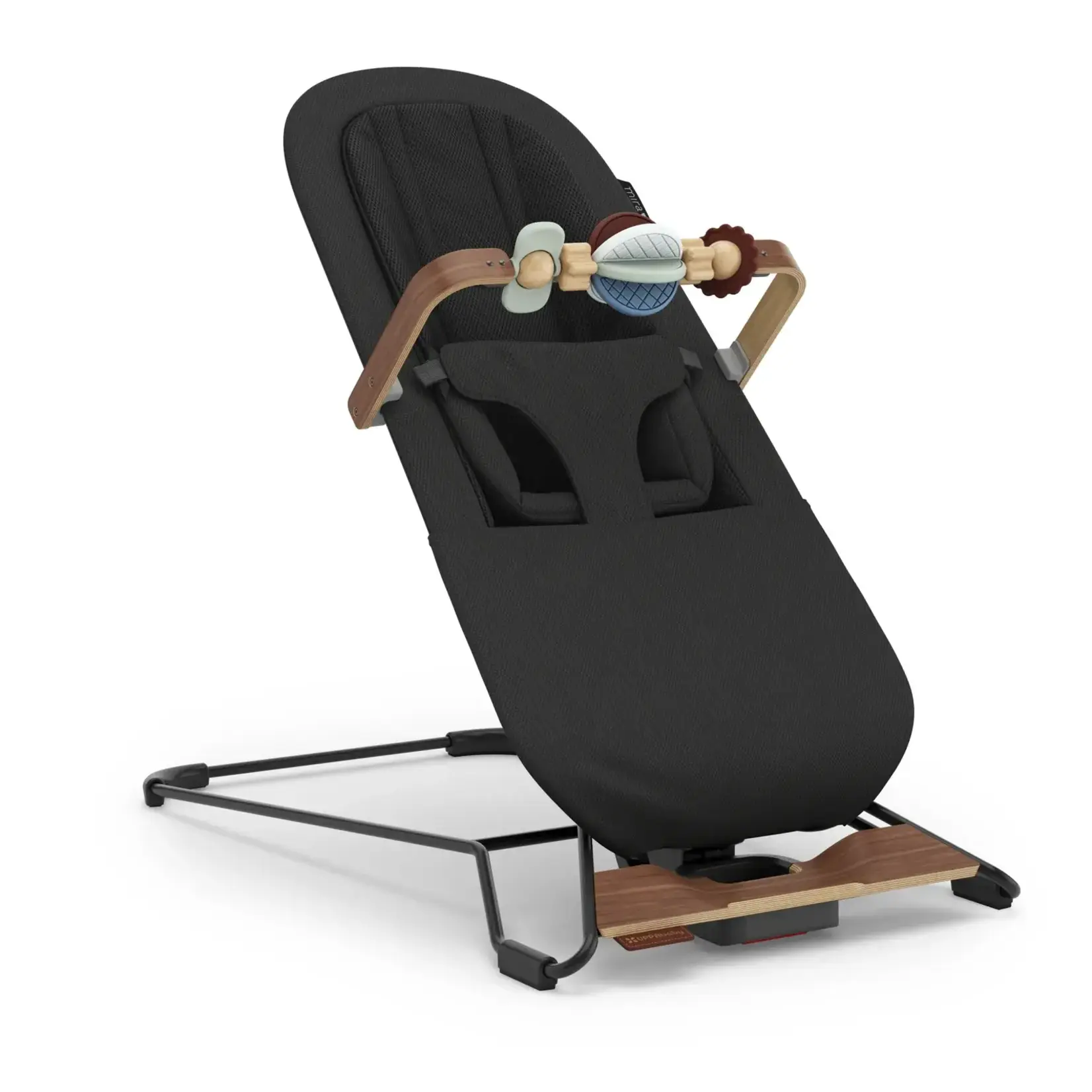 UPPAbaby UPPAbaby - Mira Wipstoel Mason - Zwart | Zwart frame | Walnoot voetensteun