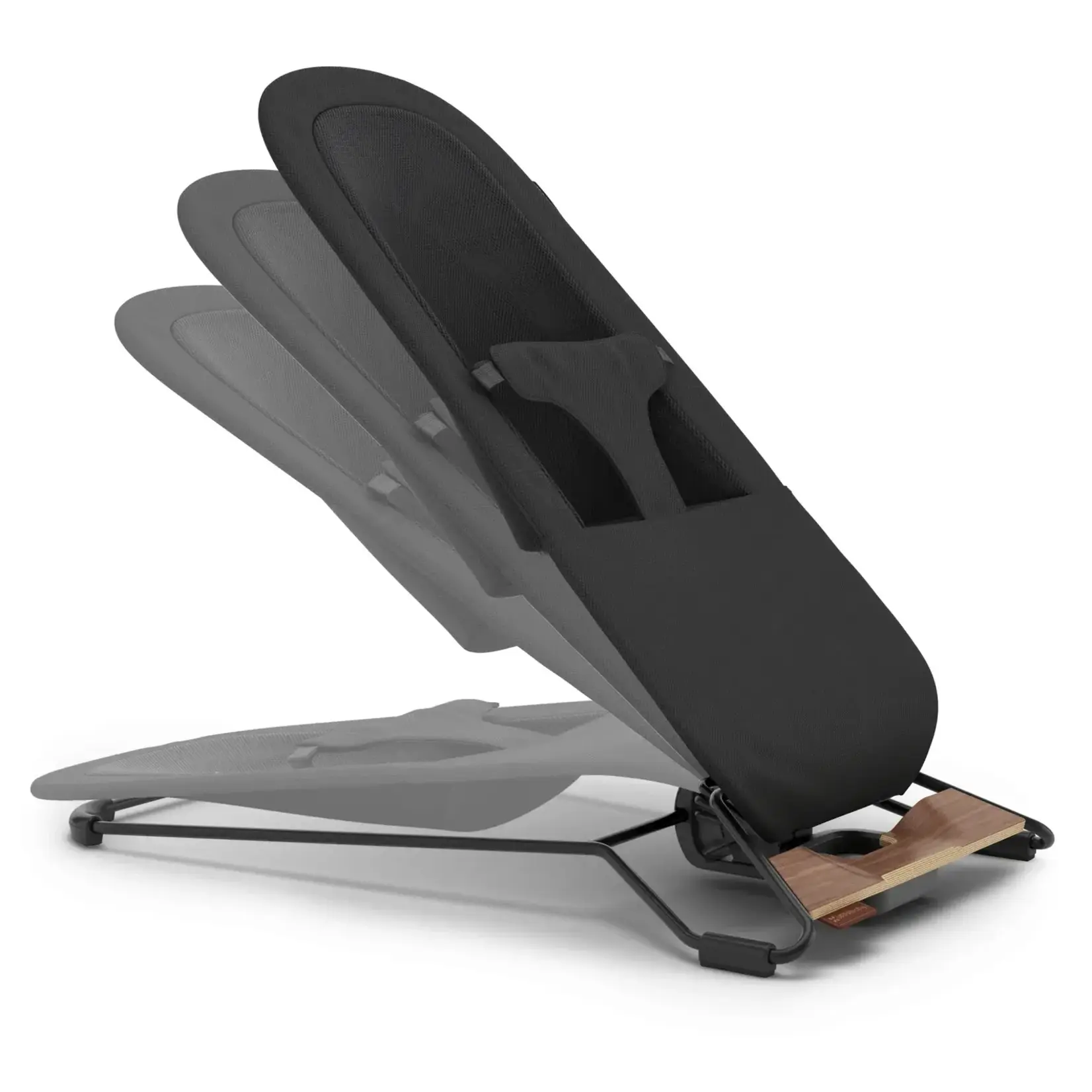 UPPAbaby UPPAbaby - Mira Wipstoel Mason - Zwart | Zwart frame | Walnoot voetensteun