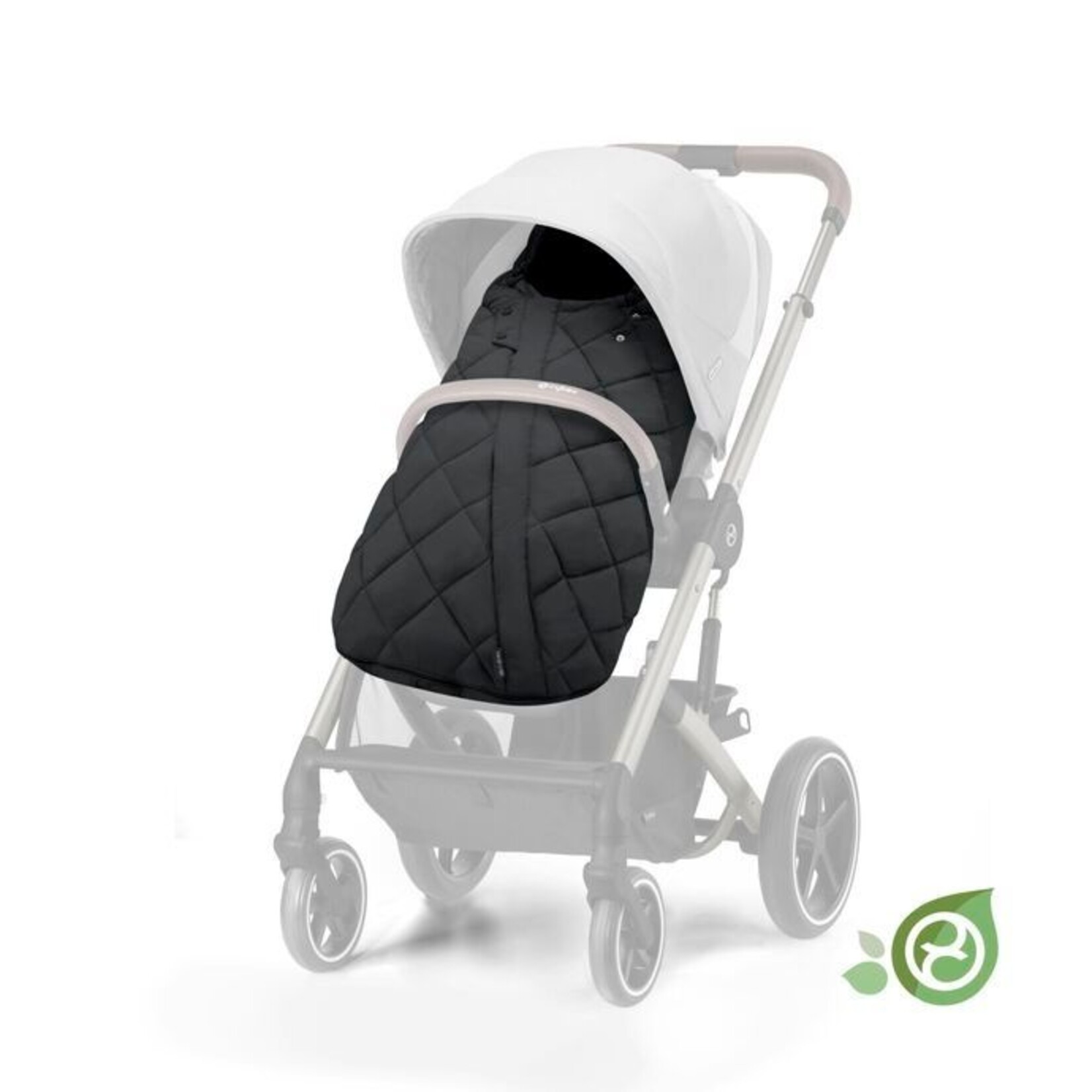 Cybex Cybex - Snogga voetenzak kinderwagen moon black