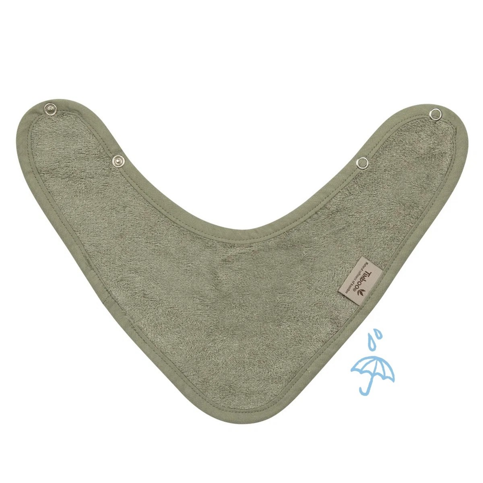 Timboo Timboo - Bandana Slab 36x20cm - Waterproof - Whisper Green