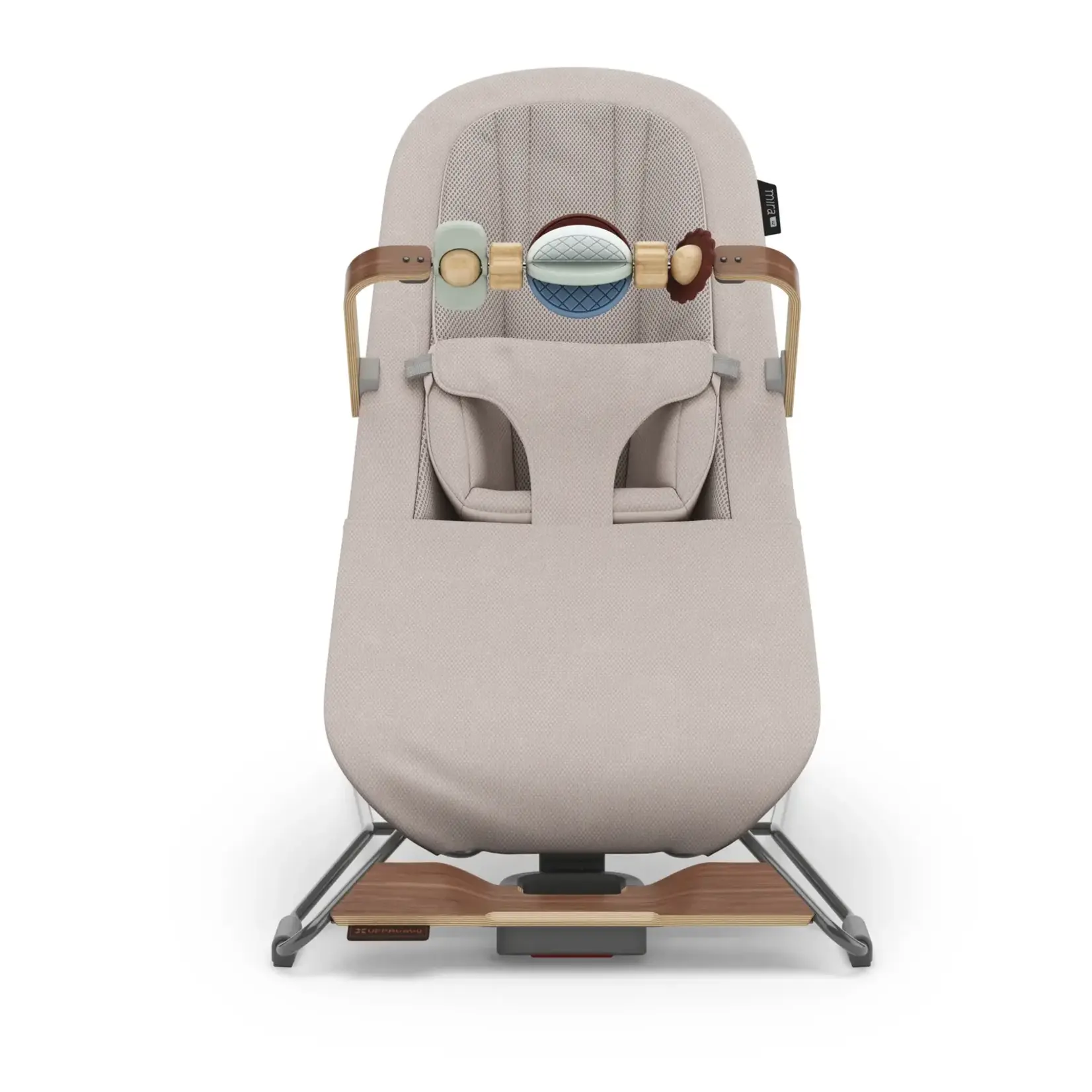 UPPAbaby UPPAbaby - Mira Wipstoel Townsend  | Taupe frame | Walnoot voetensteun