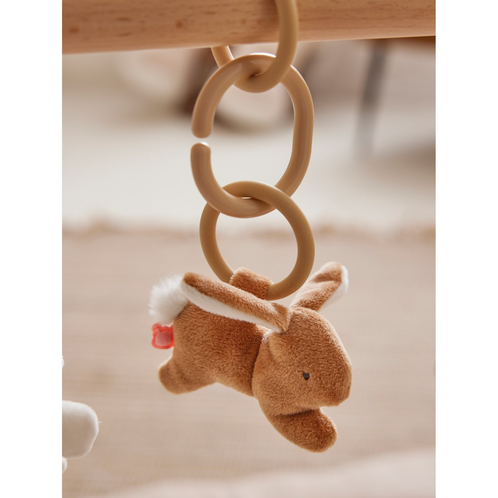 Noukies Noukies - Activiteitenset voor Speelboog / Babygym - Olifant, Konijn, Vogel