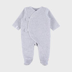 Noukies Noukies - Grijze Fluwelen Pyjama