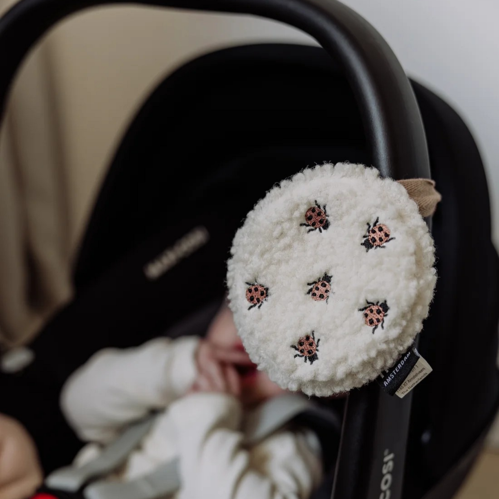 Flow Flow - Comforter On the go Ted - Lieveheersbeestjes