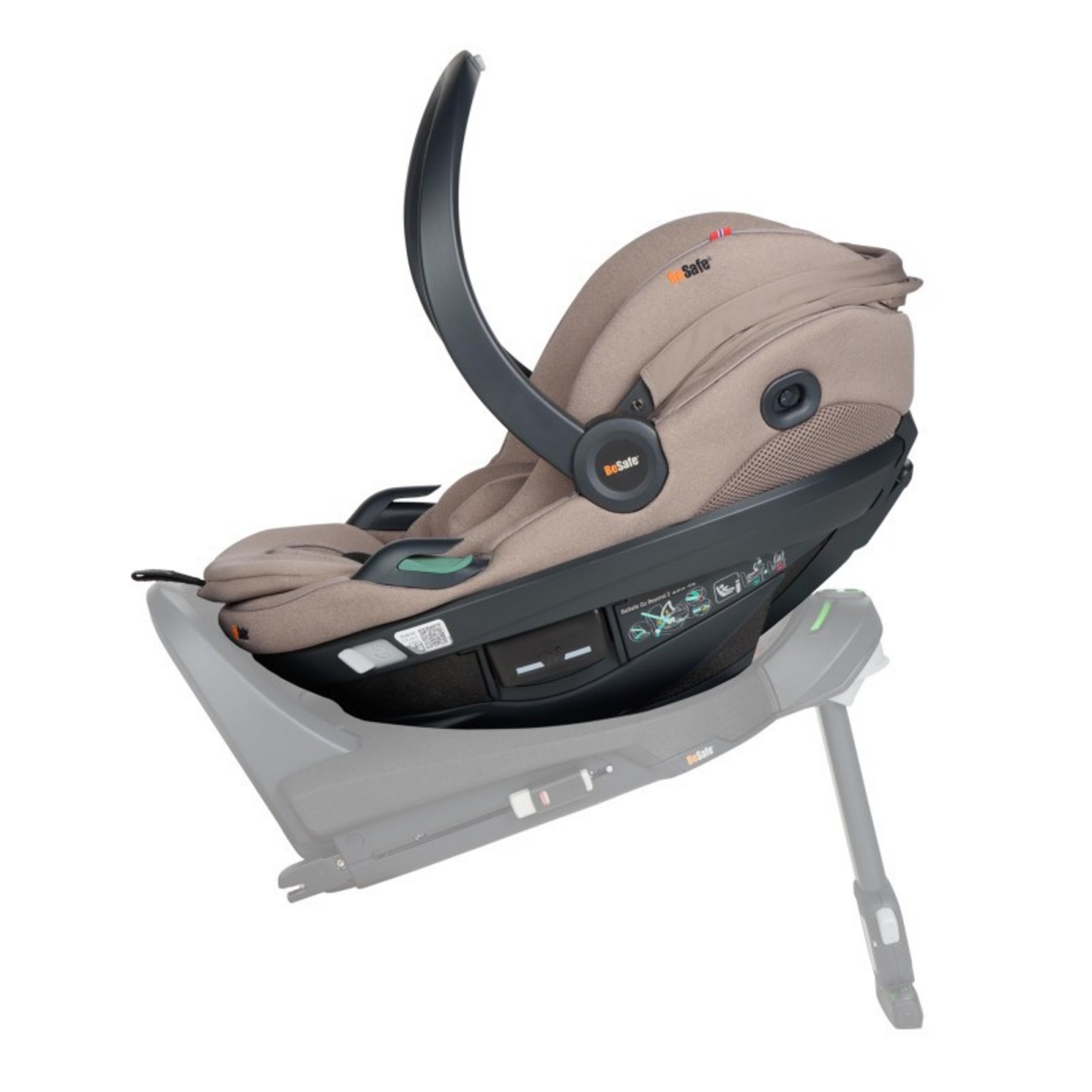 BeSafe BeSafe - Go Beyond² Babyautostoel - Dark Sand SoftBreeze