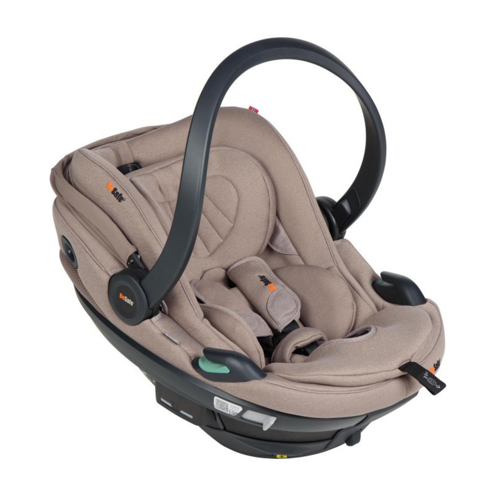 BeSafe BeSafe - Go Beyond² Babyautostoel - Dark Sand SoftBreeze