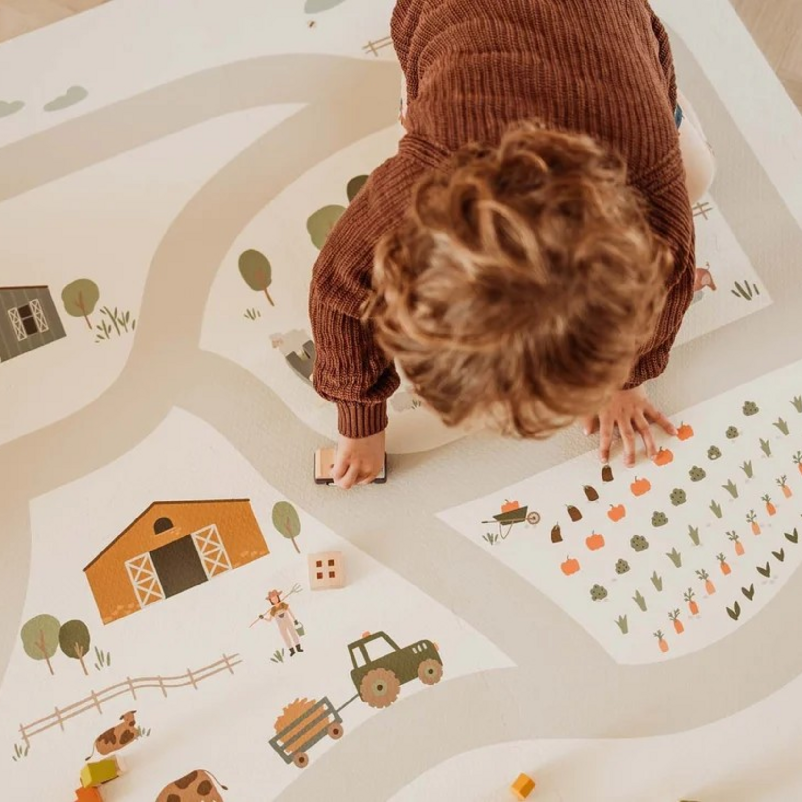 Play & Go Play & Go - tiloo - EEVAA - Farm (120 x 180 cm - 6 tiles)