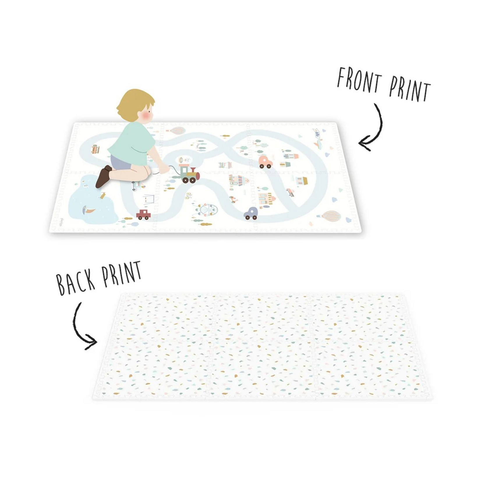 Play & Go Play & Go - tiloo - EEVAA - Alphabet (180 x 180 cm - 9 tiles)