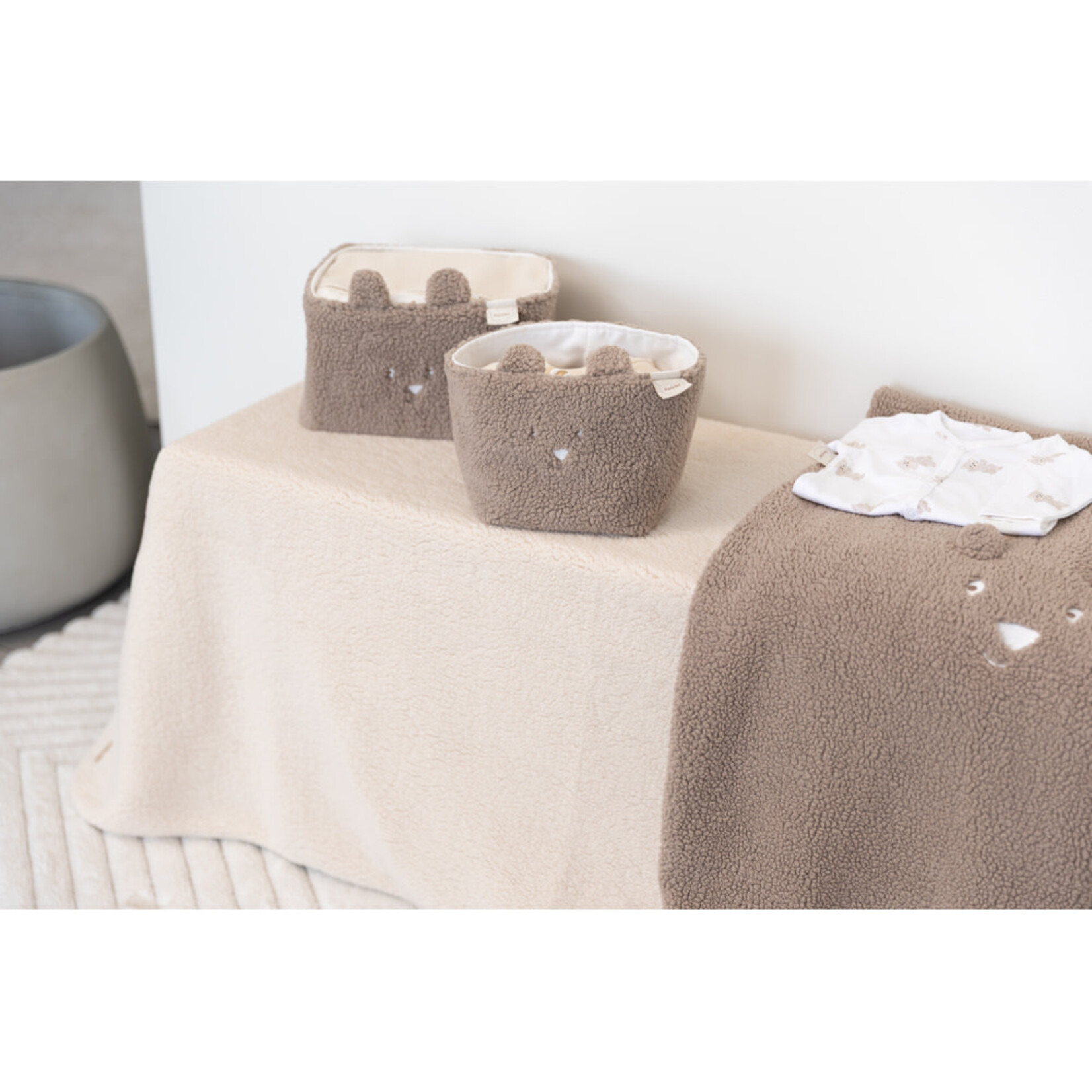 Pericles Pericles - Storage Bag Set Bear Chocolat