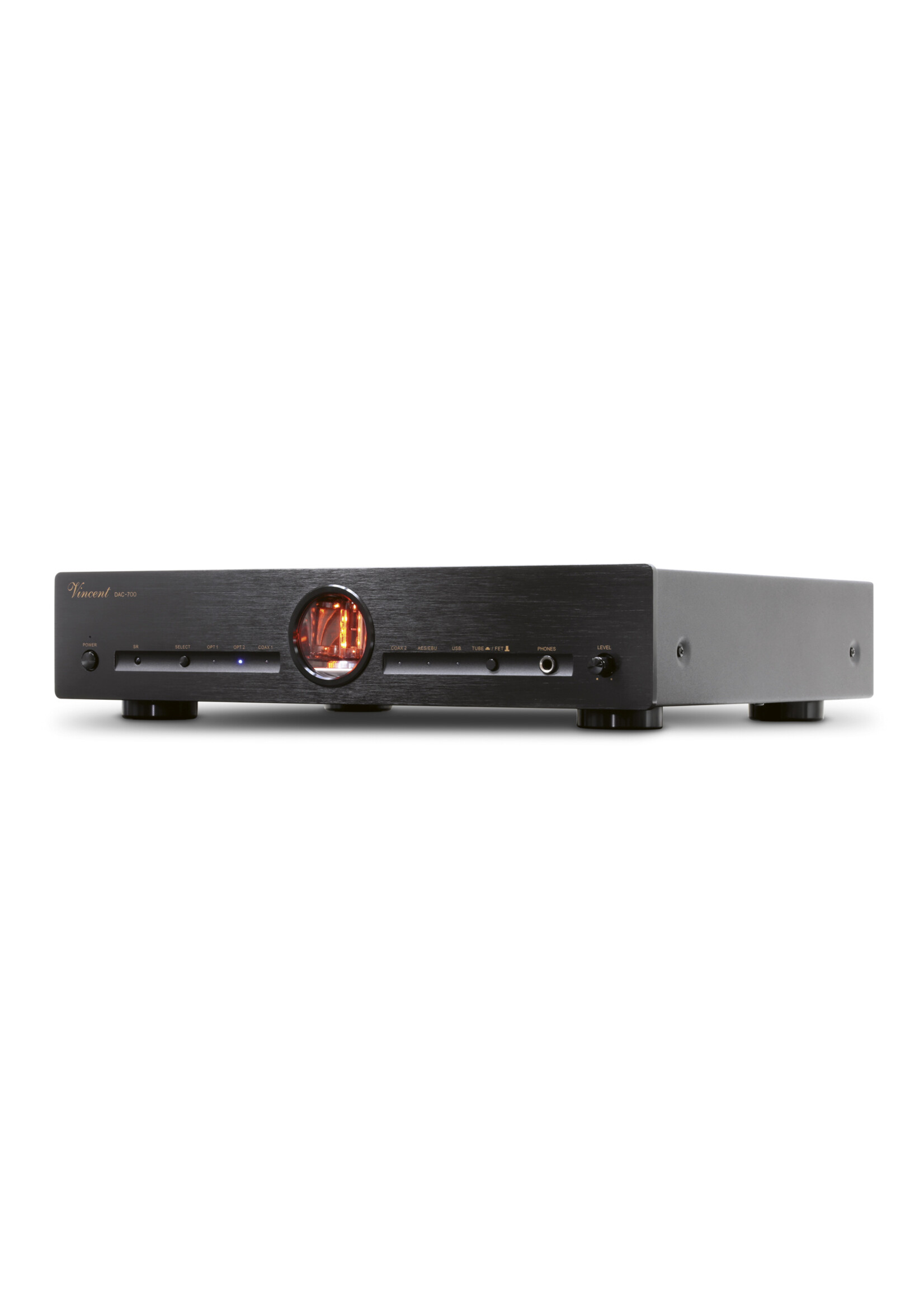 DAC 700 D/A converter zwart