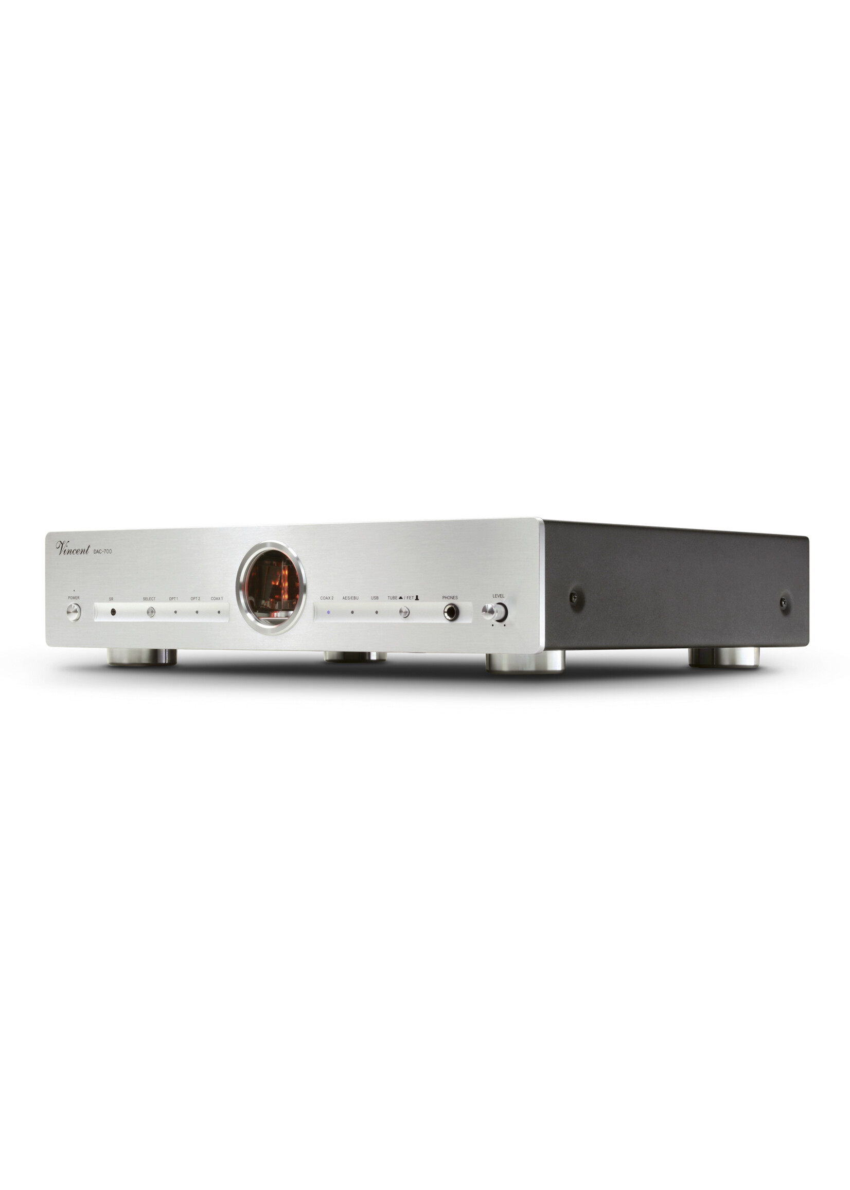 DAC 700 D/A converter zilver