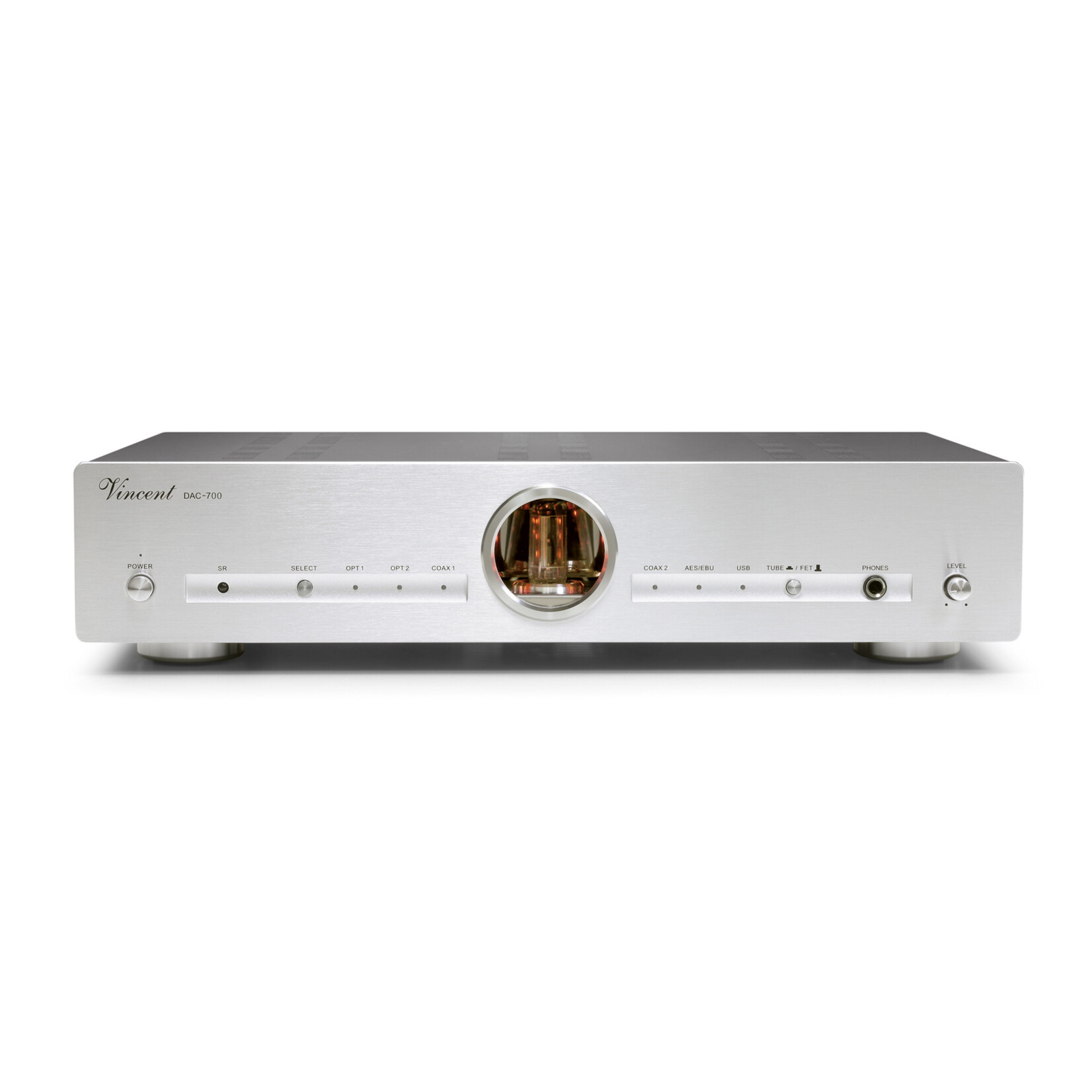 DAC 700 D/A converter zilver