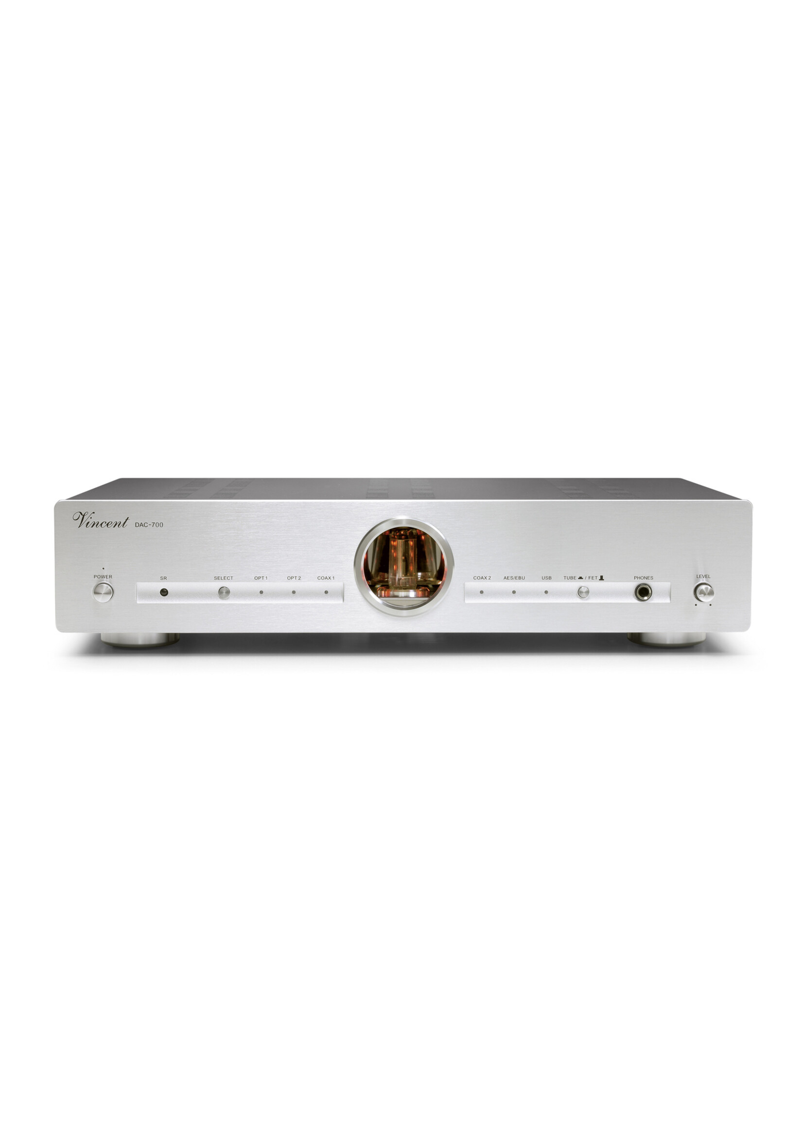DAC 700 D/A converter zilver