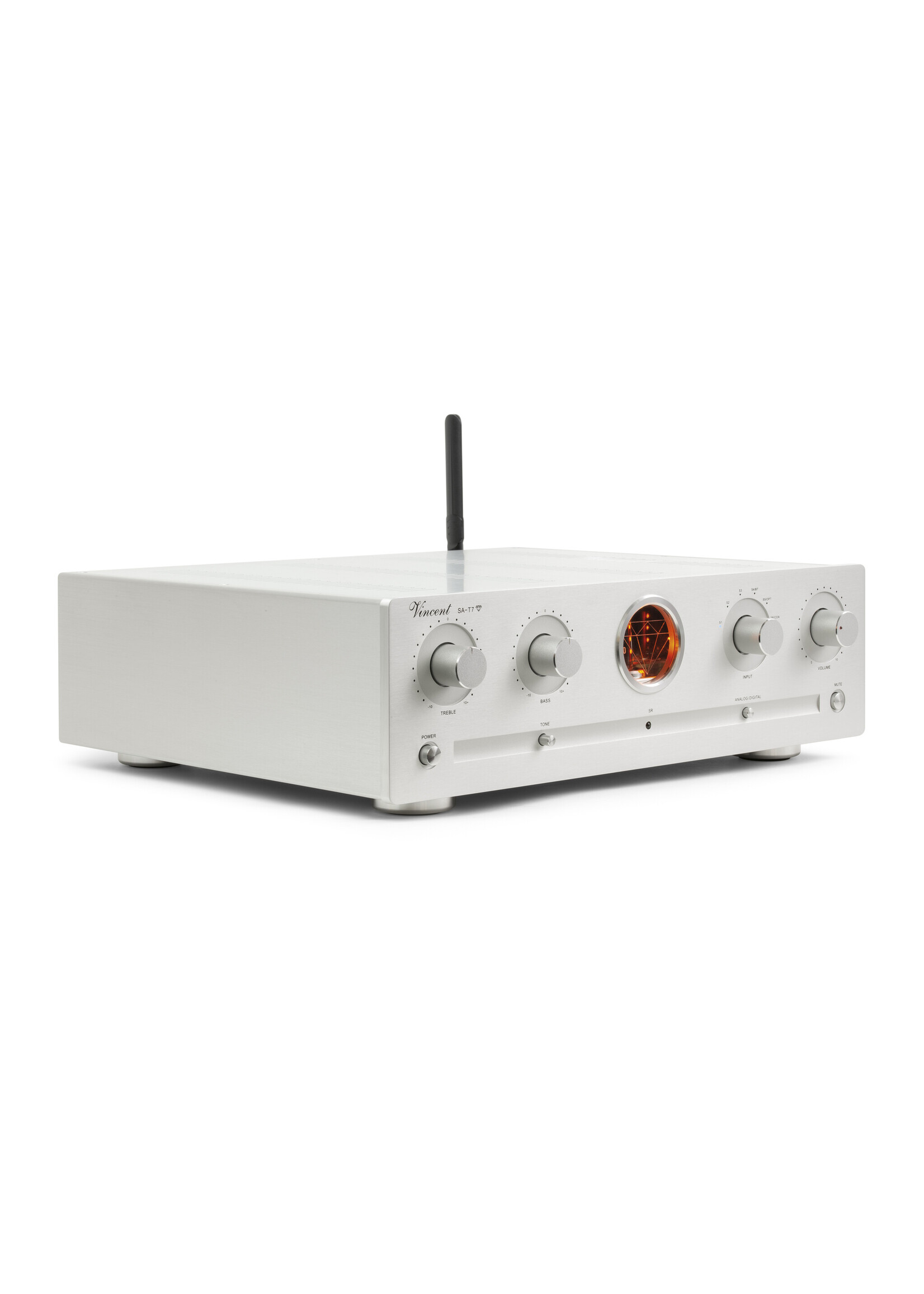 SA-T7 Diamond stereo voorversterker zilver