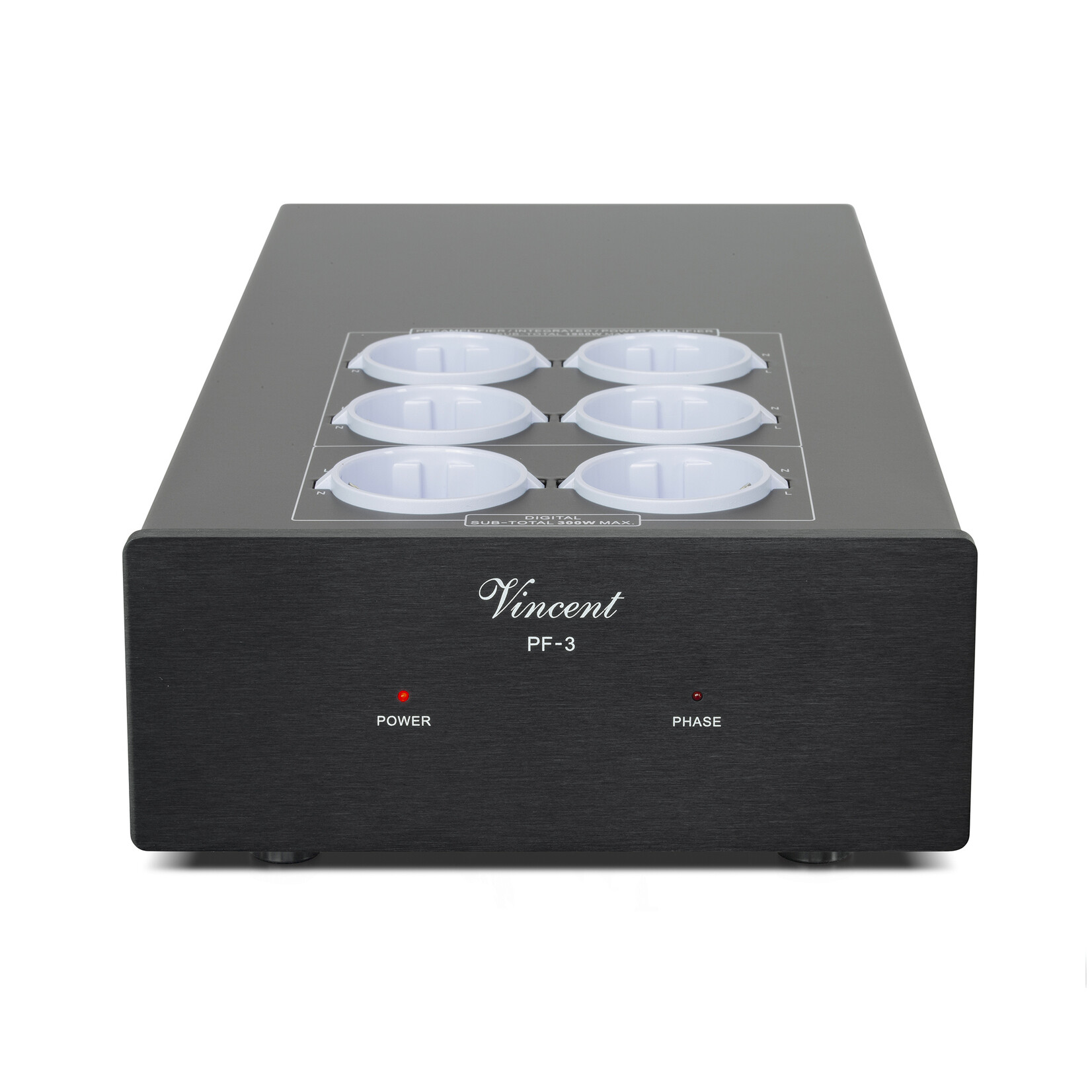 PF-3 EMI Netfilter met DC blocker zwart