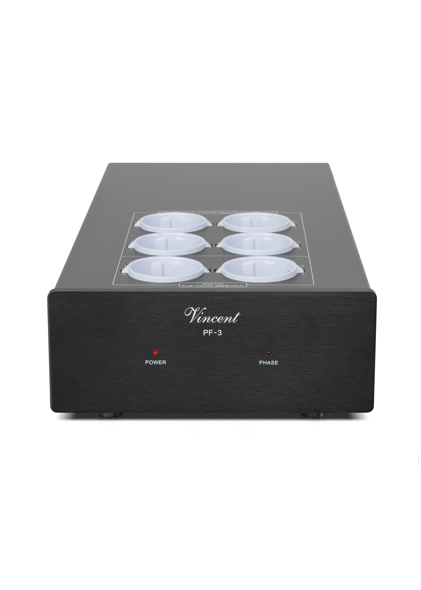 PF-3 EMI Netfilter met DC blocker zwart
