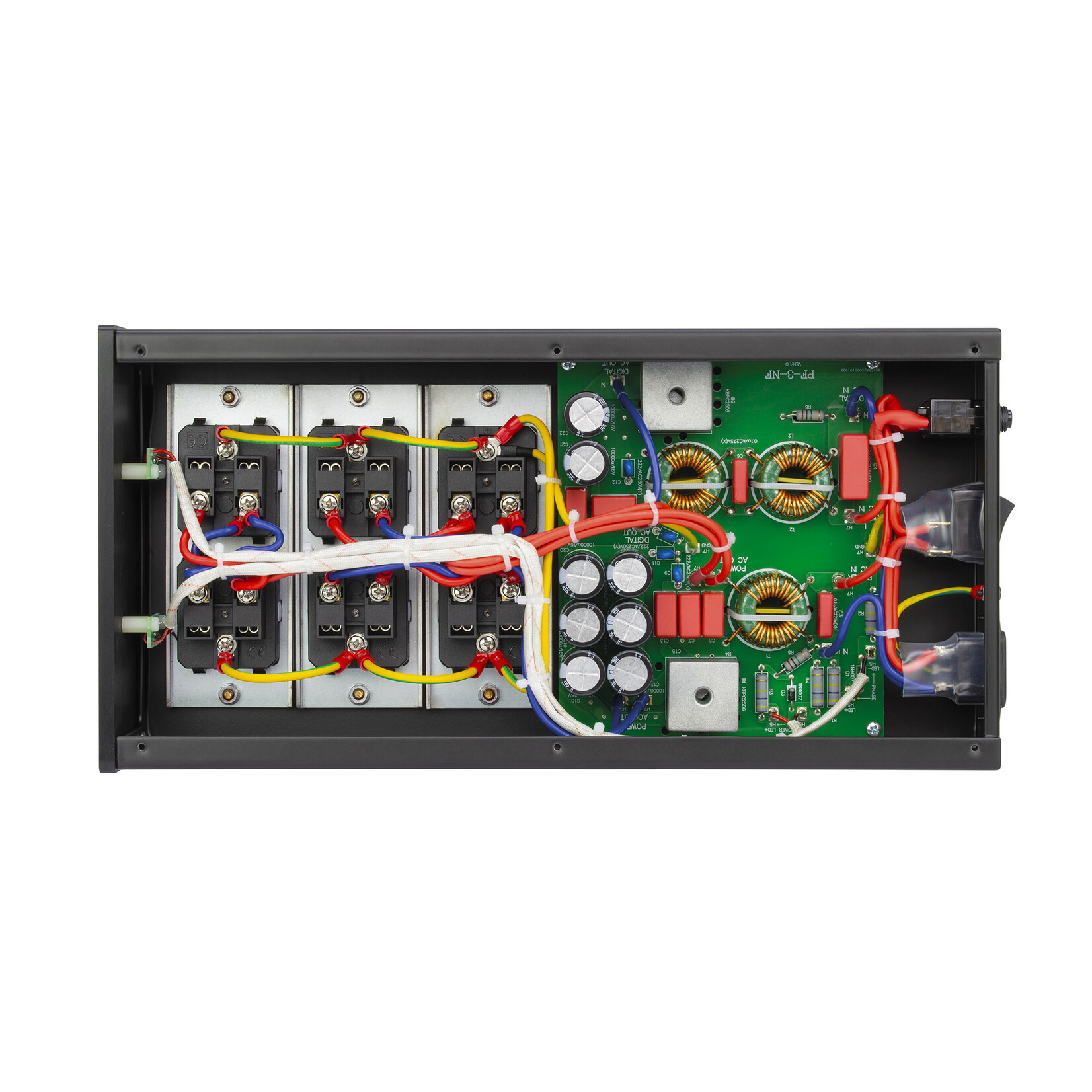PF-3 EMI Netfilter met DC blocker zilver