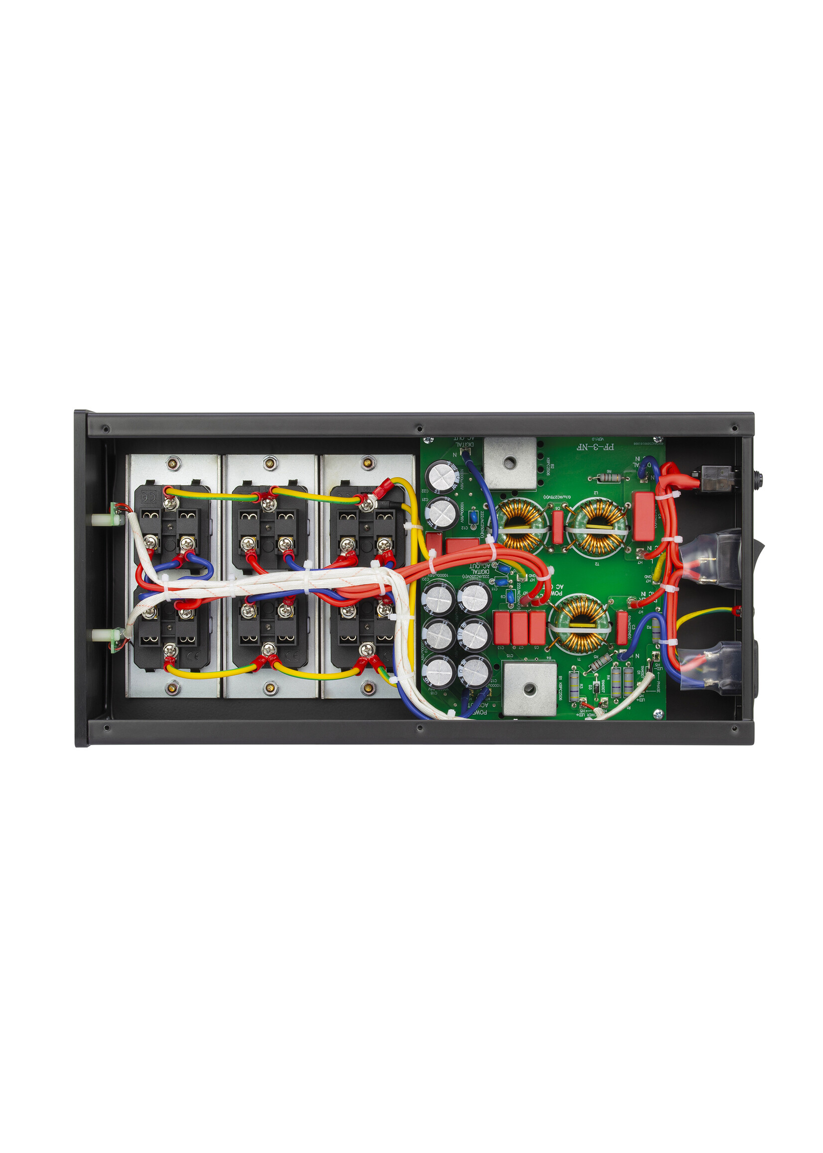 PF-3 EMI Netfilter met DC blocker zilver