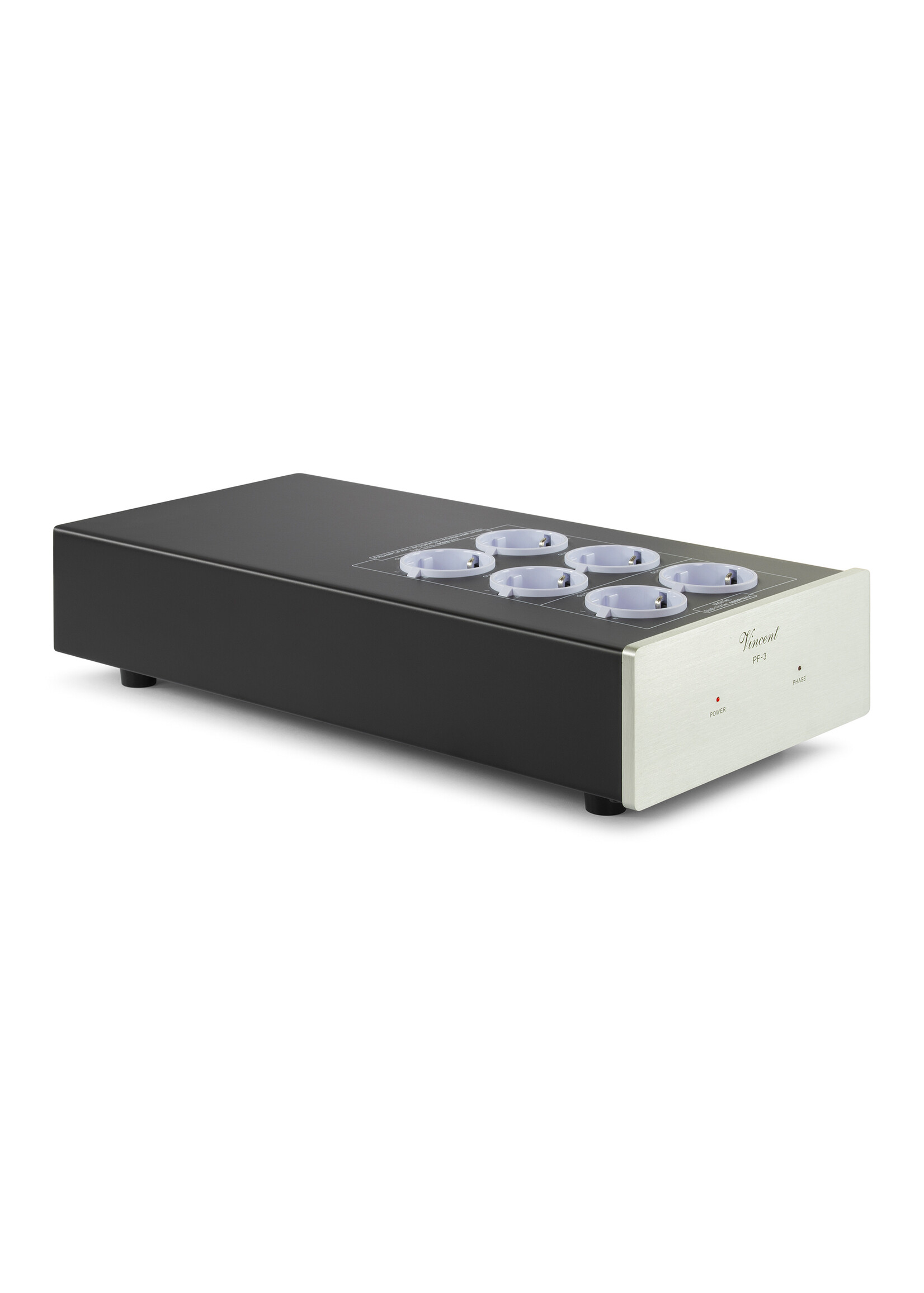 PF-3 EMI Netfilter met DC blocker zilver