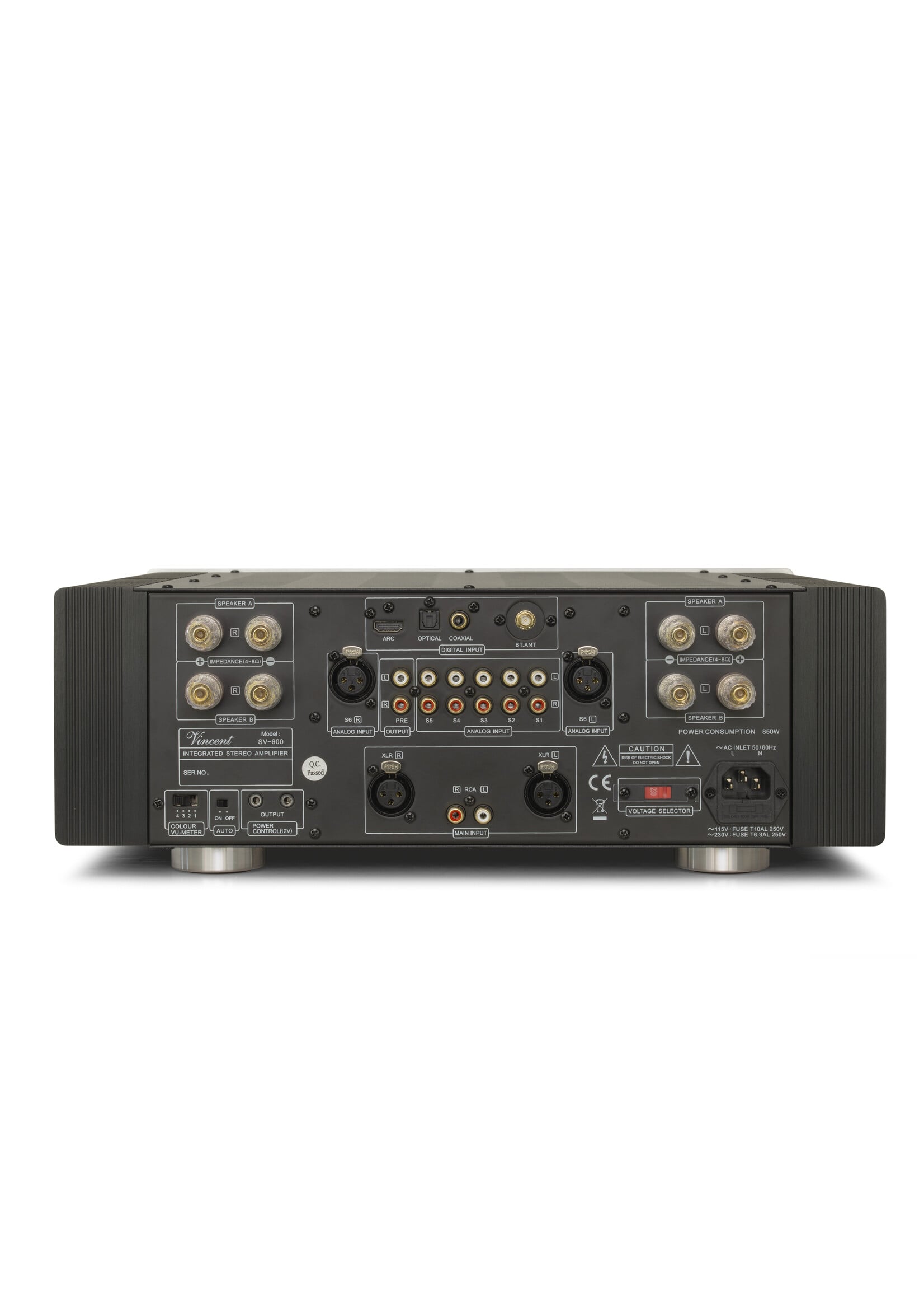 Class-A  geintegreerde stereo hybride versterker