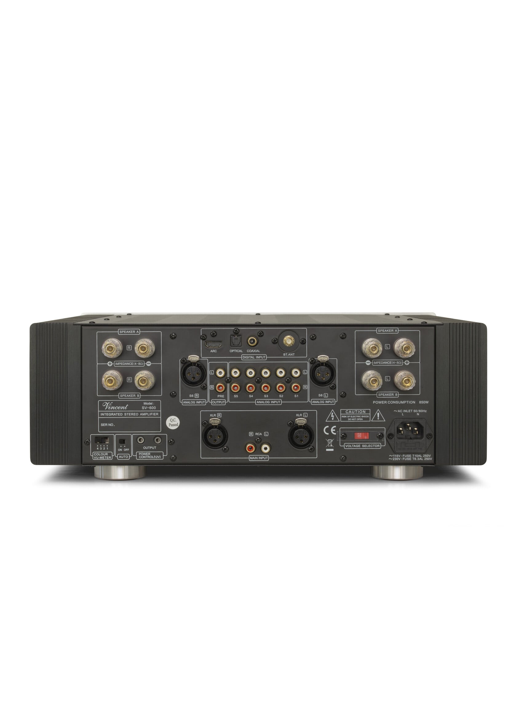 Class-A  geintegreerde stereo hybride versterker