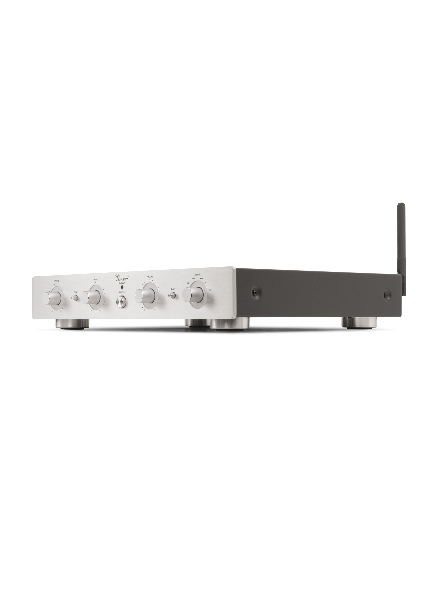 SA-32MK hybride stereo voorversterker zilver