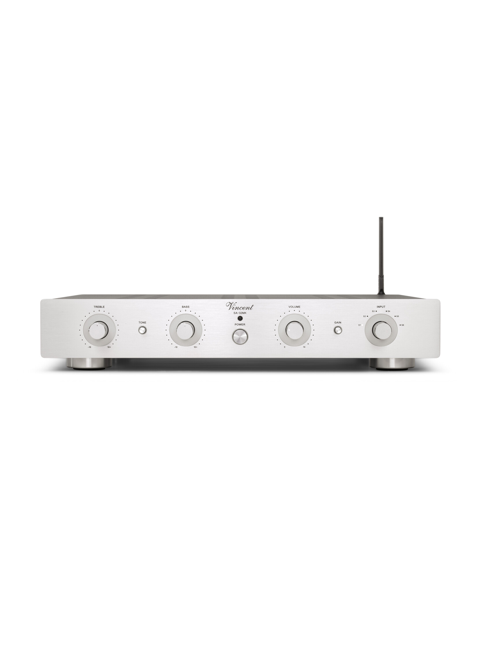 SA-32MK hybride stereo voorversterker zilver