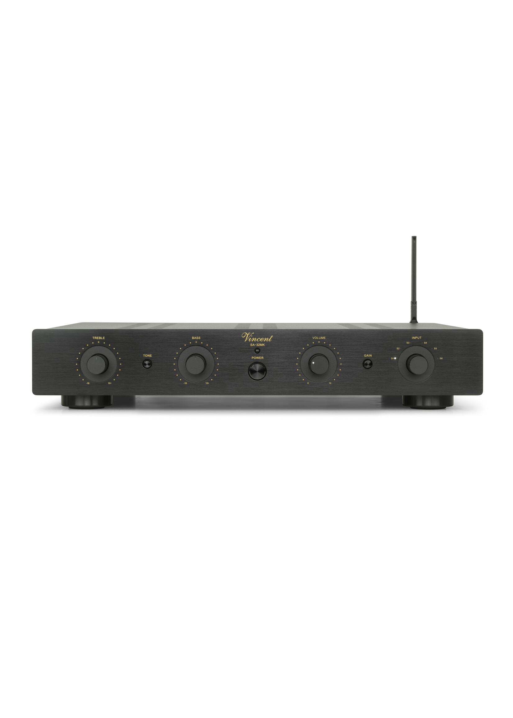 SA-32MK hybride stereo voorversterker zwart