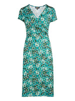 LALAMOUR LALAMOUR CHRISSY CROSS DRESS MATCH PRINT LASU2496