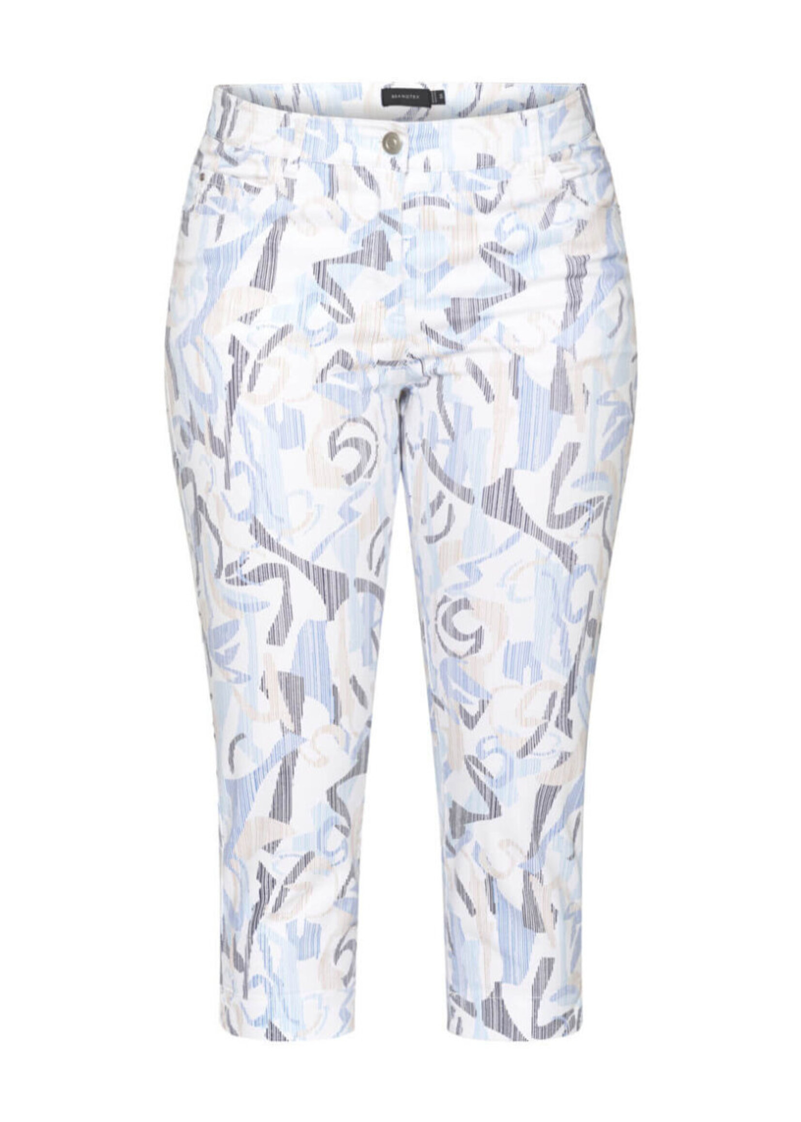 BRANDTEX BRANDTEX CAPRI PANTS MADELAINE PRINT 217211