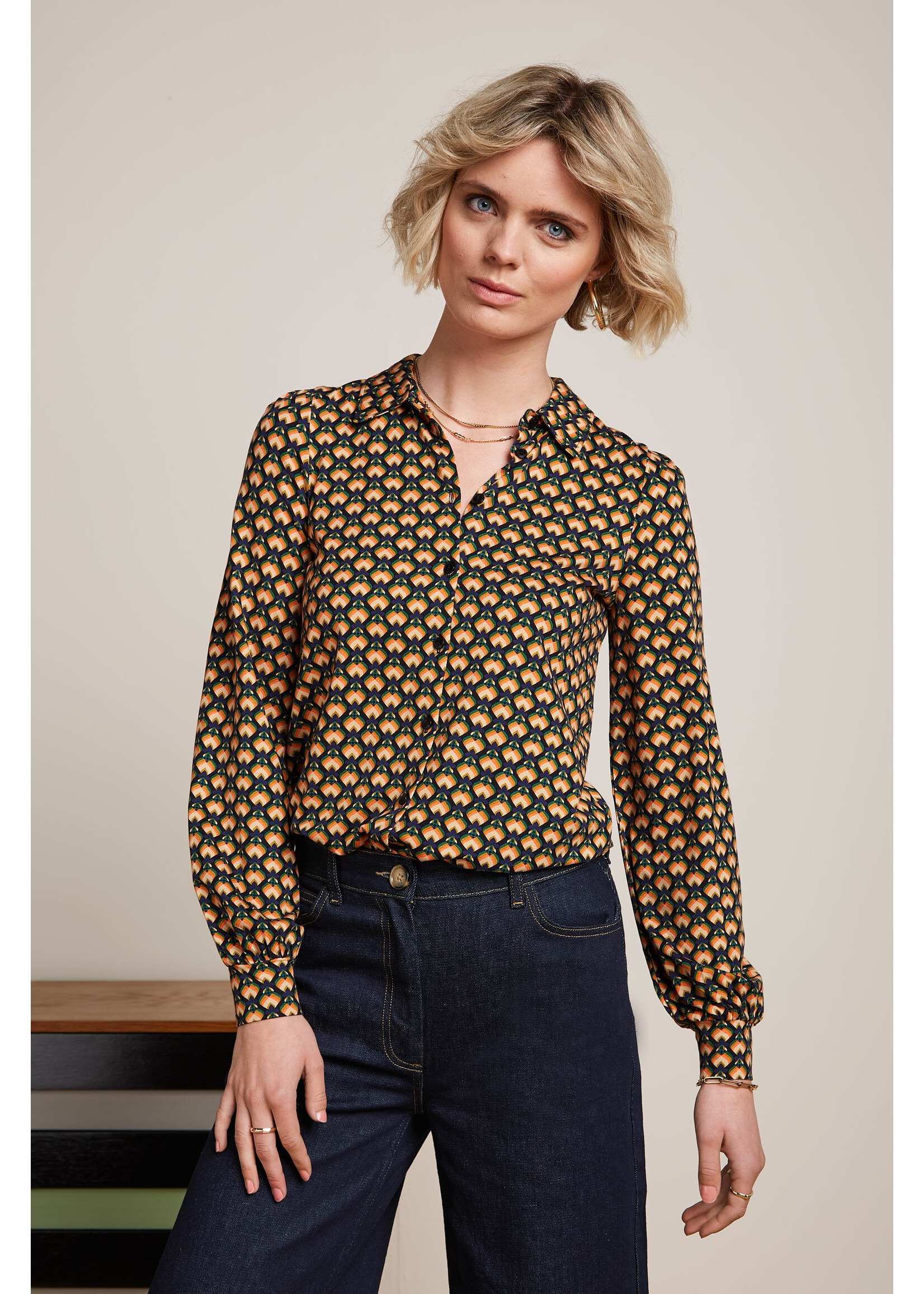 KING LOUIE KING LOUIE MAISIE BLOUSE VALET 09300