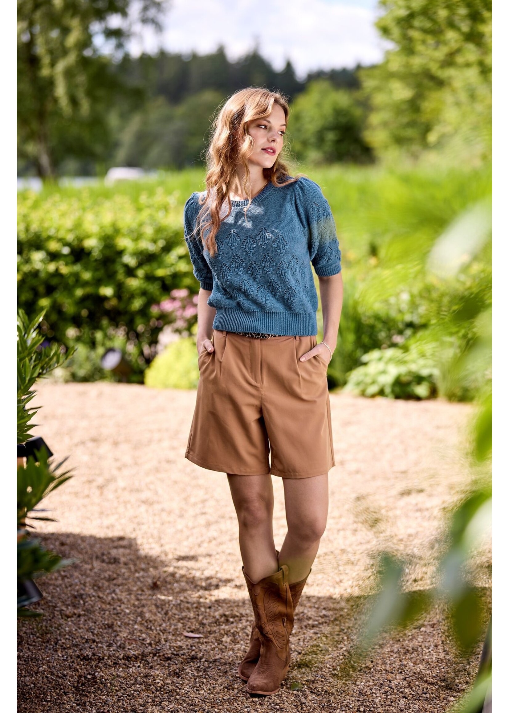 SKOVHUUS SKOVHUUS JUMPER W SHORTSLEEVES 3731