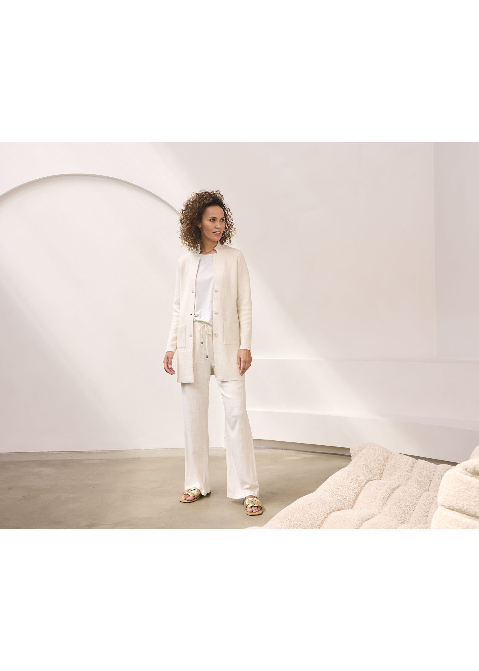 BLOOMINGS BLOOMINGS LONG BLAZER SLK20-8635