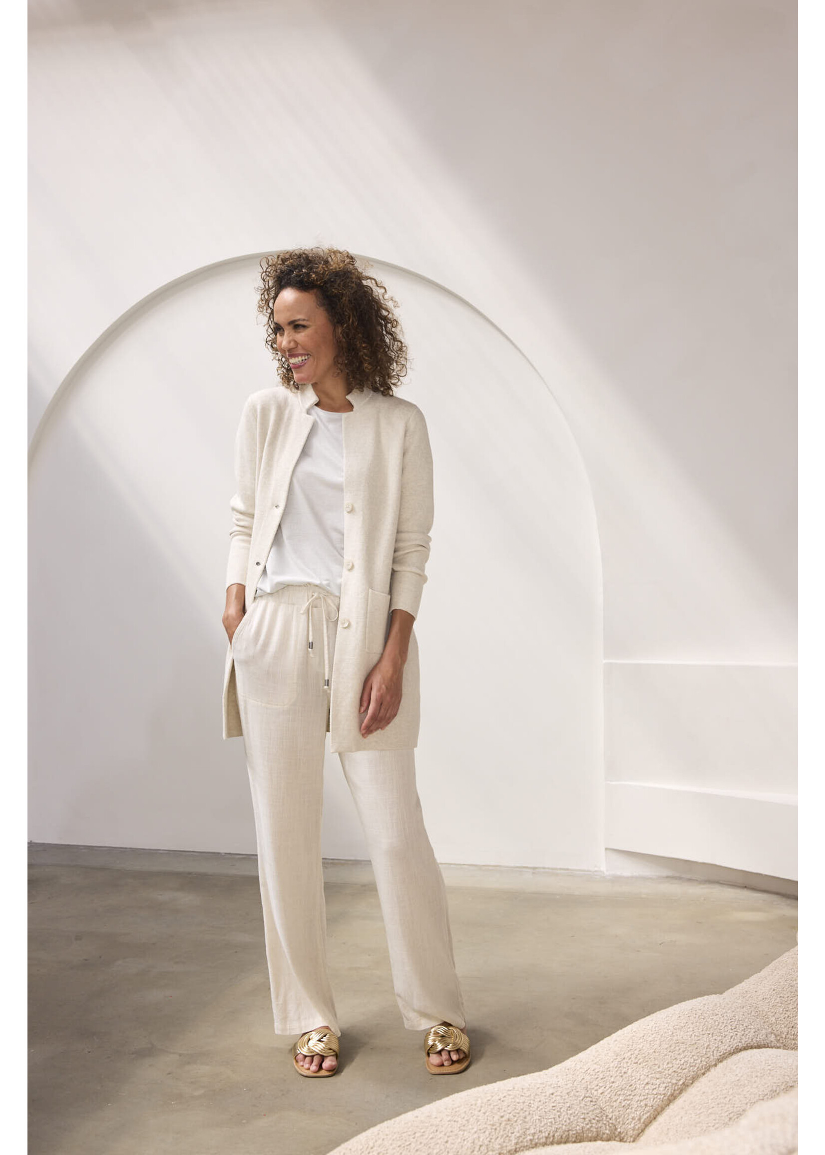 BLOOMINGS BLOOMINGS LONG BLAZER SLK20-8635