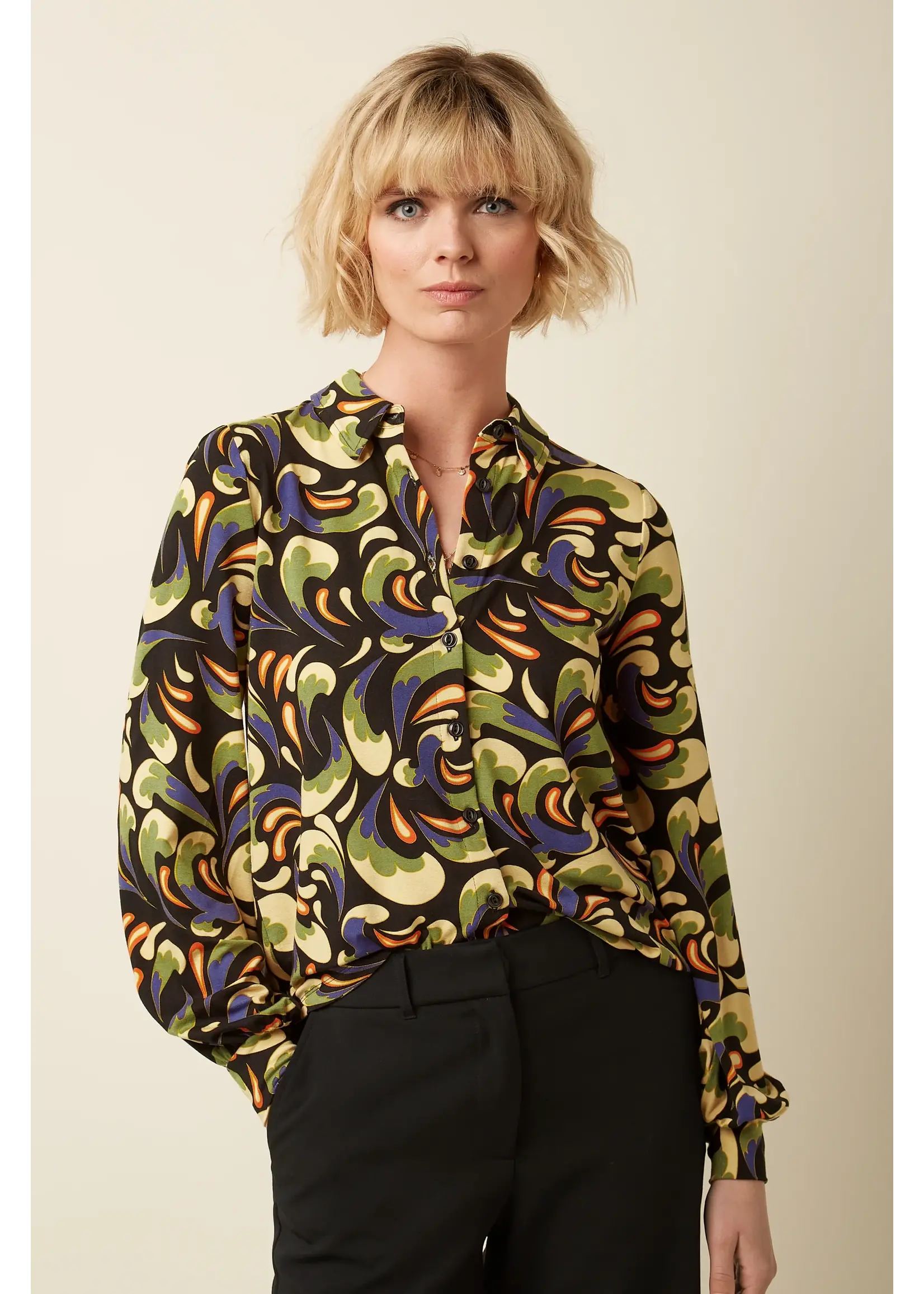 KING LOUIE KING LOUIE MAISIE BLOUSE RUMBLE 10112