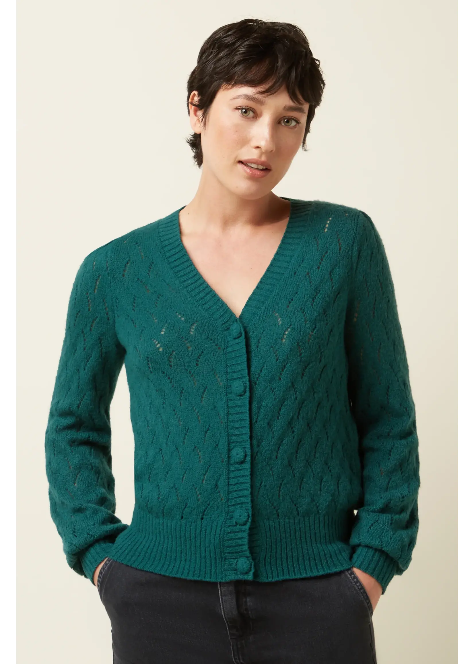 KING LOUIE KING LOUIE CARDI V FARFALLE 09052