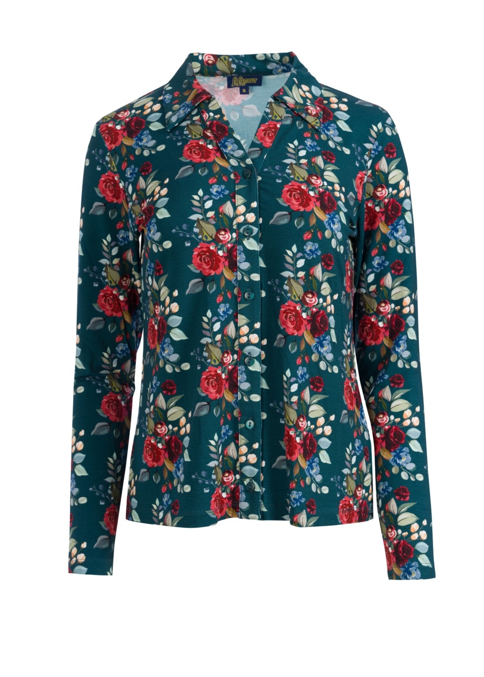 LALAMOUR LALAMOUR ANNA BLOUSE LS LAWI2520