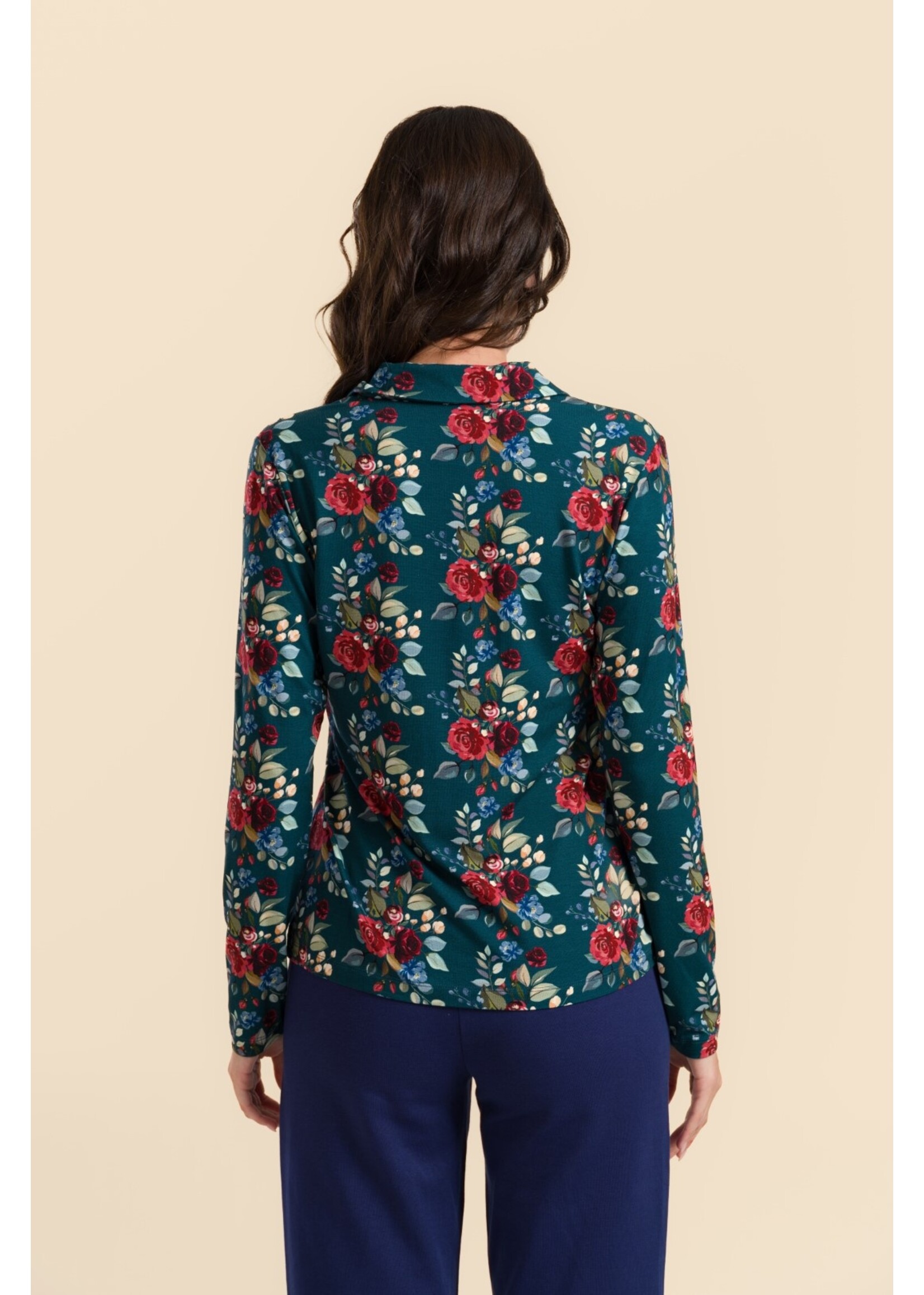 LALAMOUR LALAMOUR ANNA BLOUSE LS LAWI2520