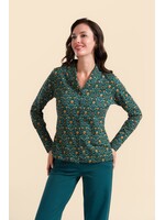 LALAMOUR LALAMOUR IRIS BLOUSE LS  LAWI25171