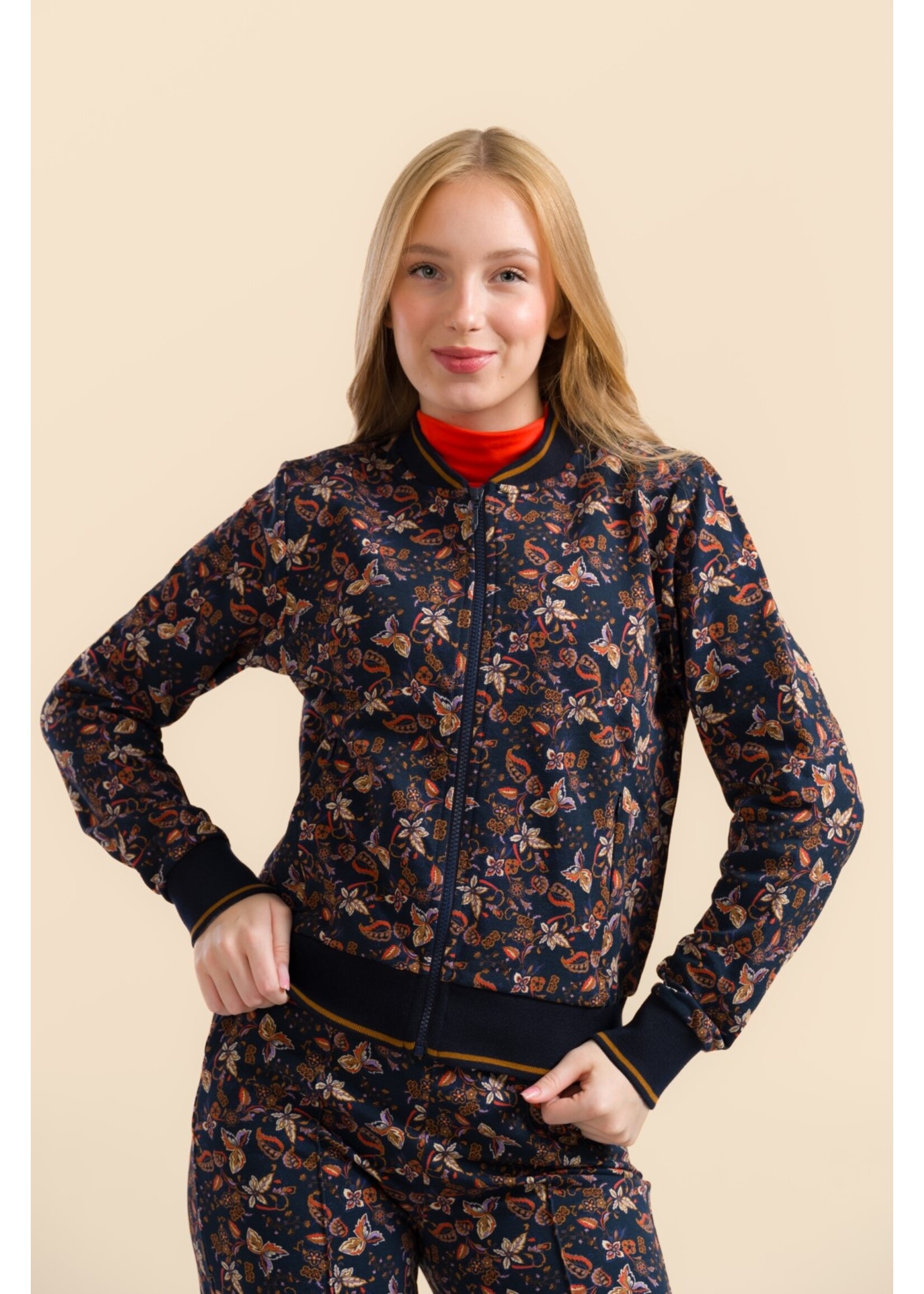 LALAMOUR LALAMOUR NORA BOMBER JACKET LAWI25325