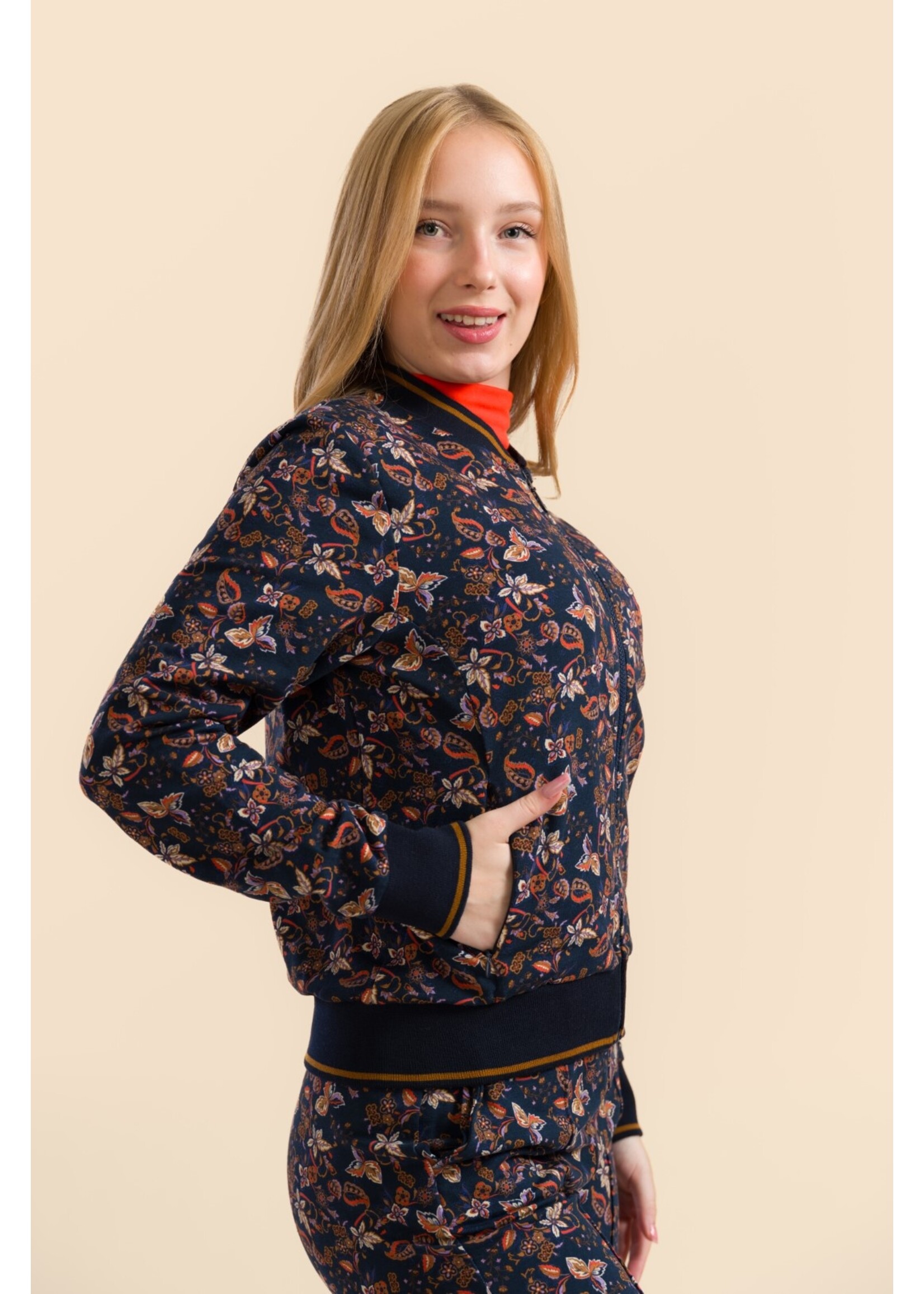 LALAMOUR LALAMOUR NORA BOMBER JACKET LAWI25325