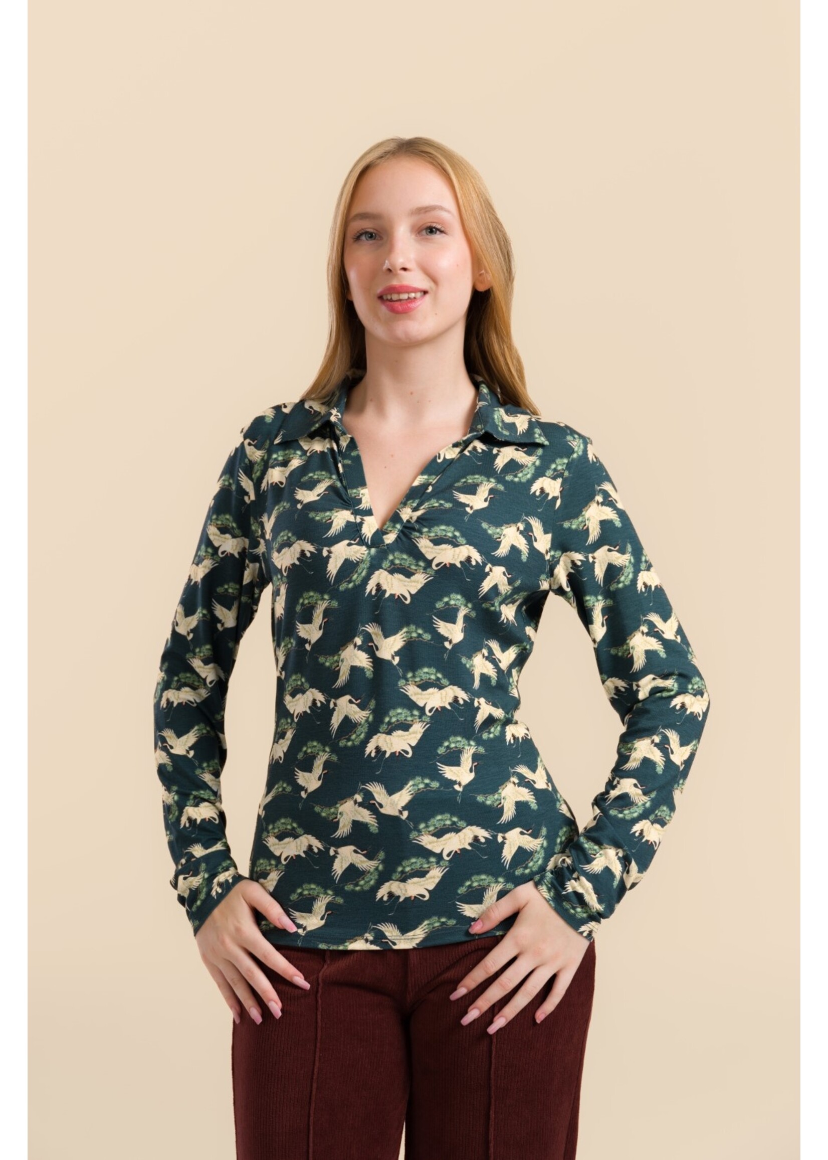LALAMOUR LALAMOUR SUZY TOP LS LAWI25421